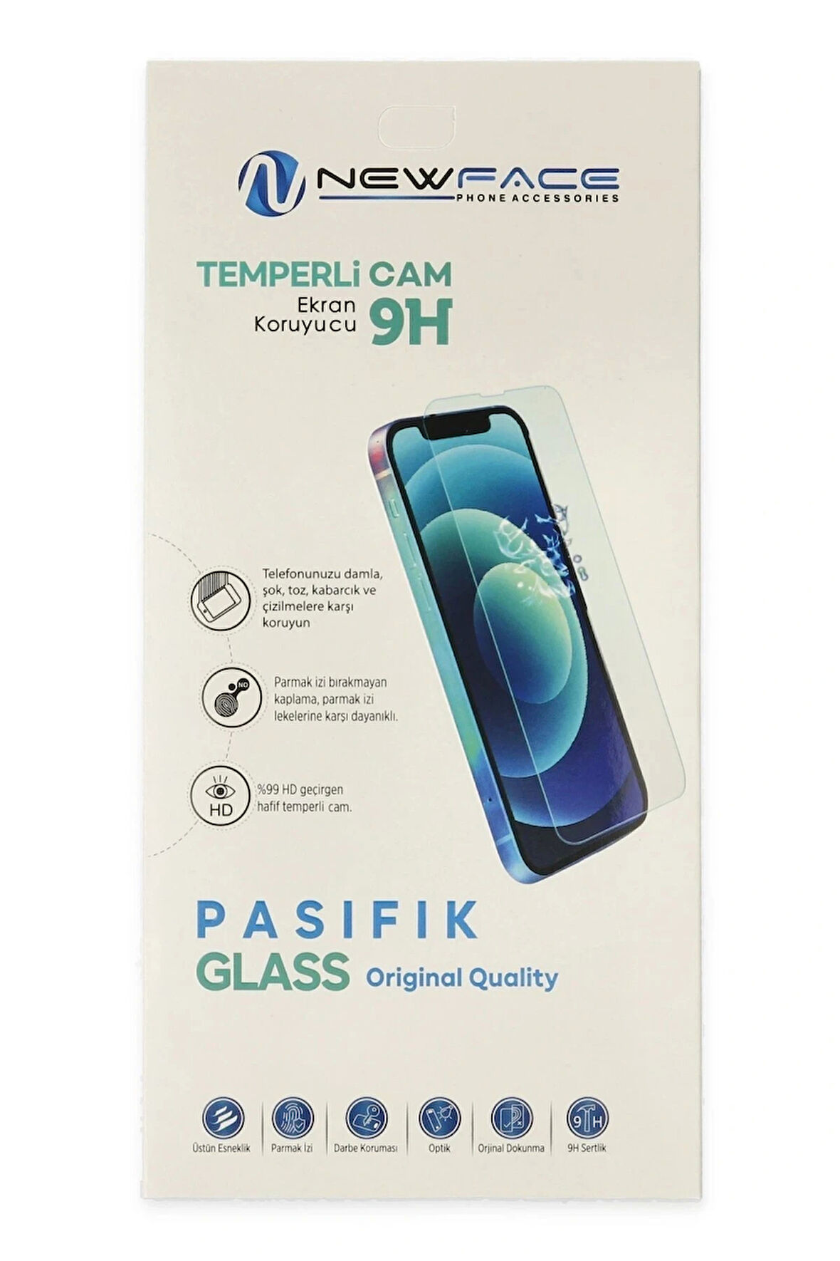 iPhone 16 Pro Max Pasifik Cam Ekran Koruyucu