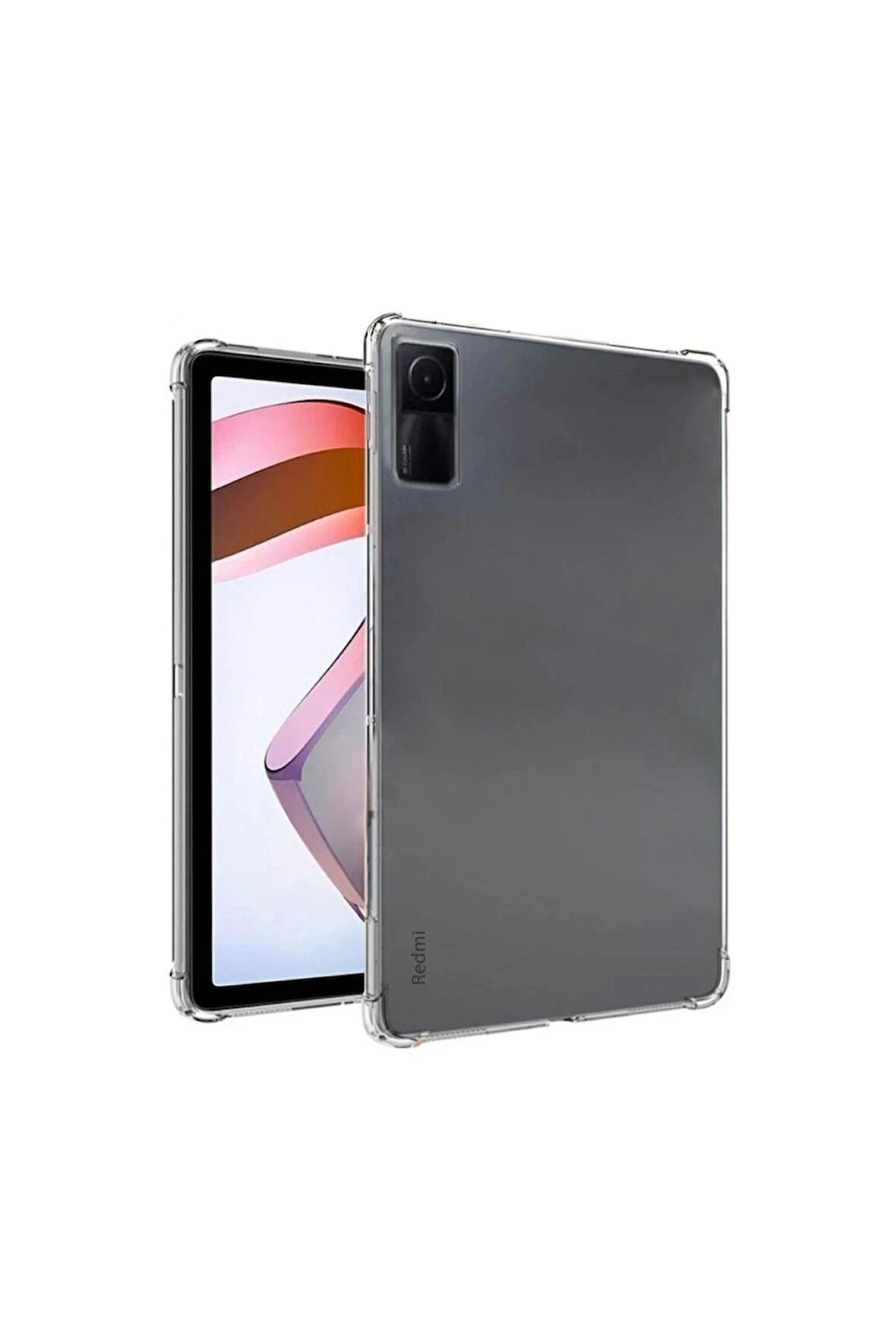 Xiaomi Uyumlu Redmi Pad SE 4G Kılıf Anti Şeffaf Tablet Silikon - Şeffaf