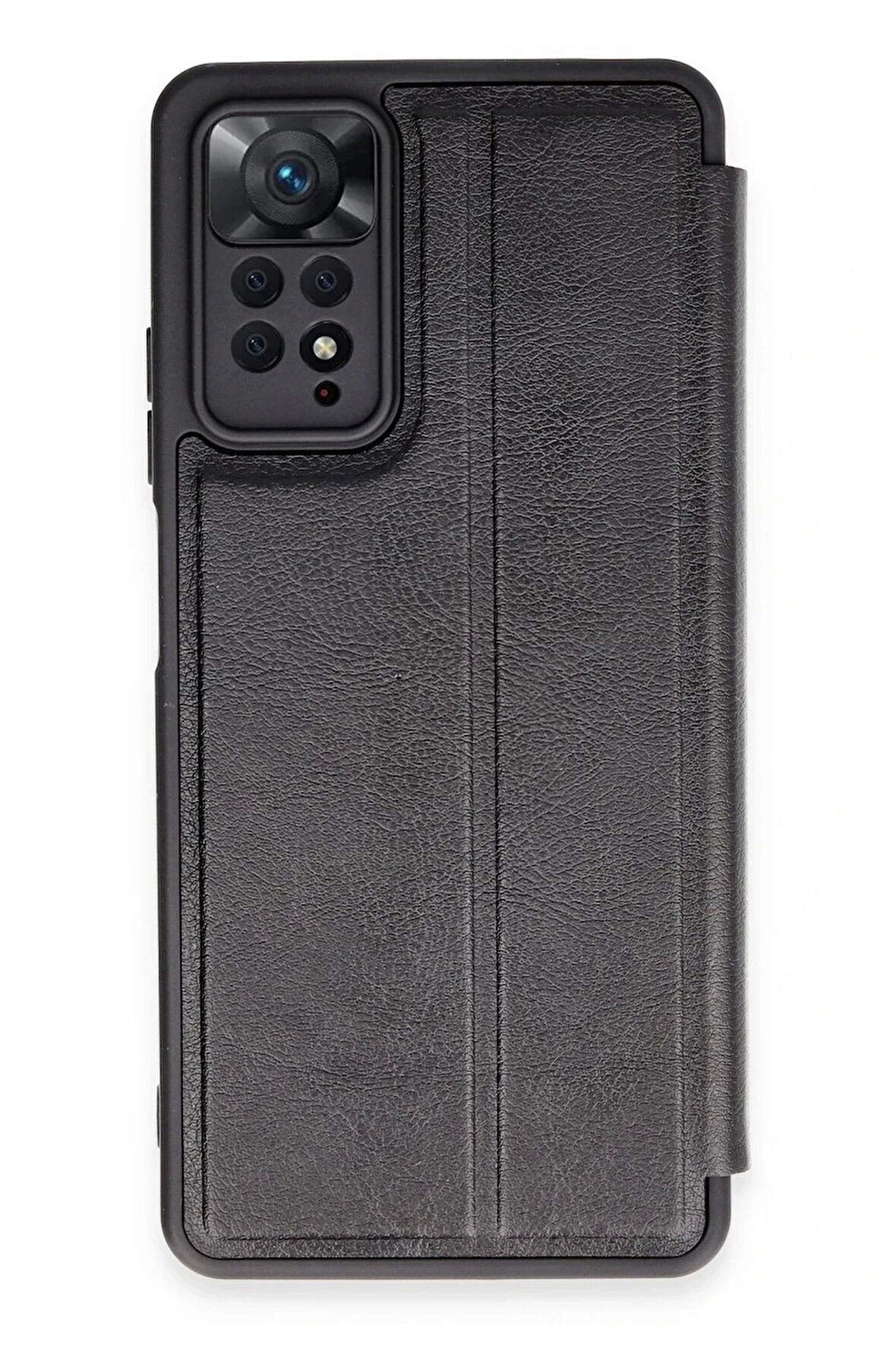 Xiaomi Uyumlu Redmi Note 12 Pro 4G Kılıf Flip Cover - Siyah