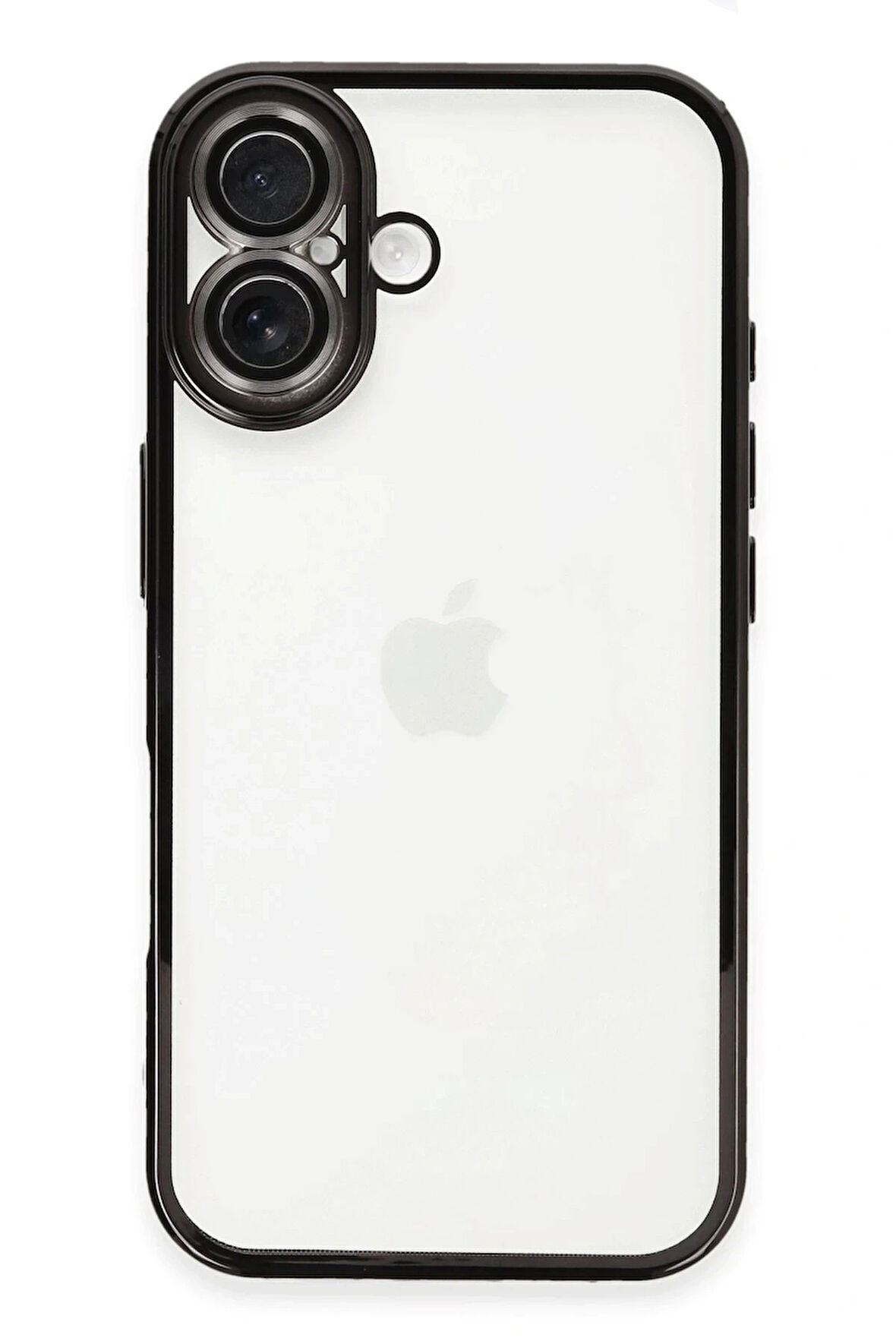 iPhone 16 Kılıf Razer Lensli Silikon - Siyah