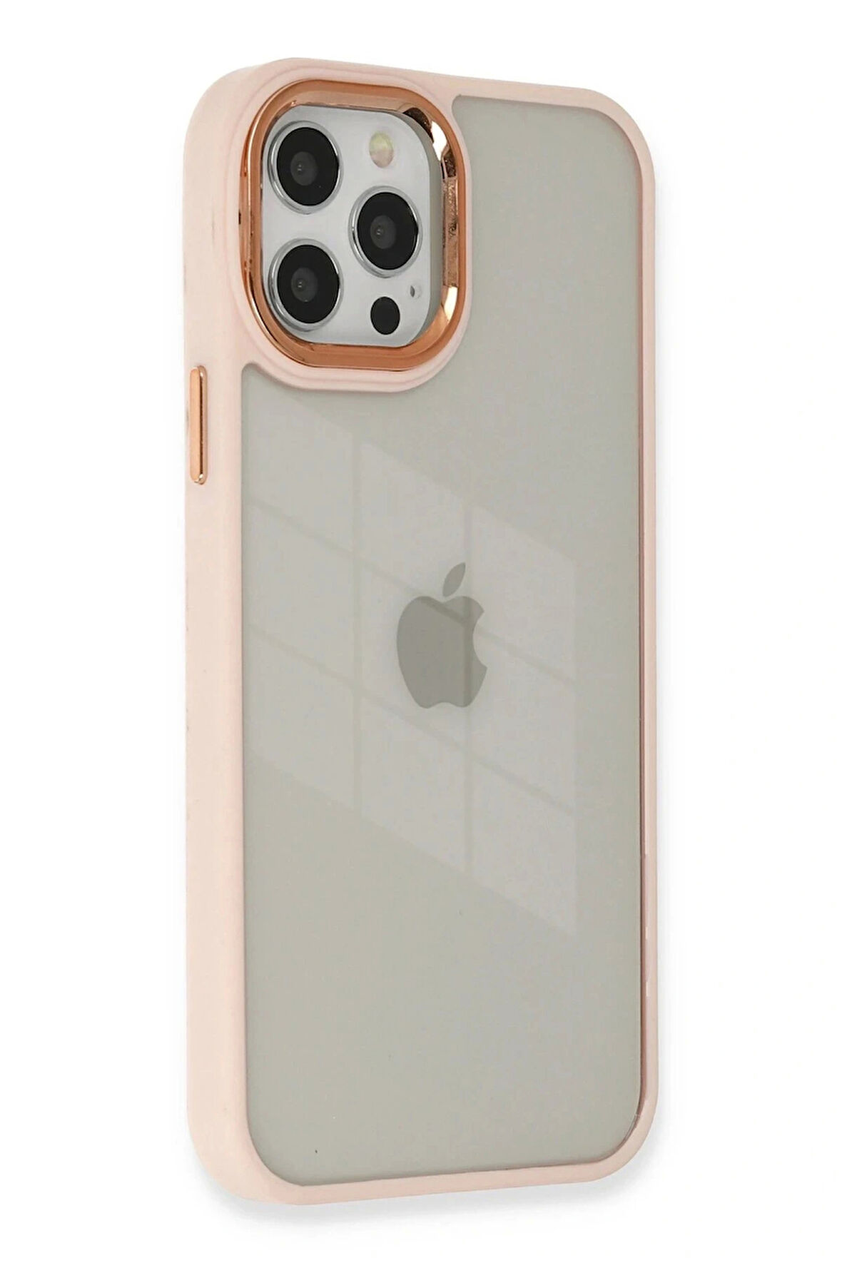 iPhone 12 Pro Max Kılıf Dora Kapak - Pudra