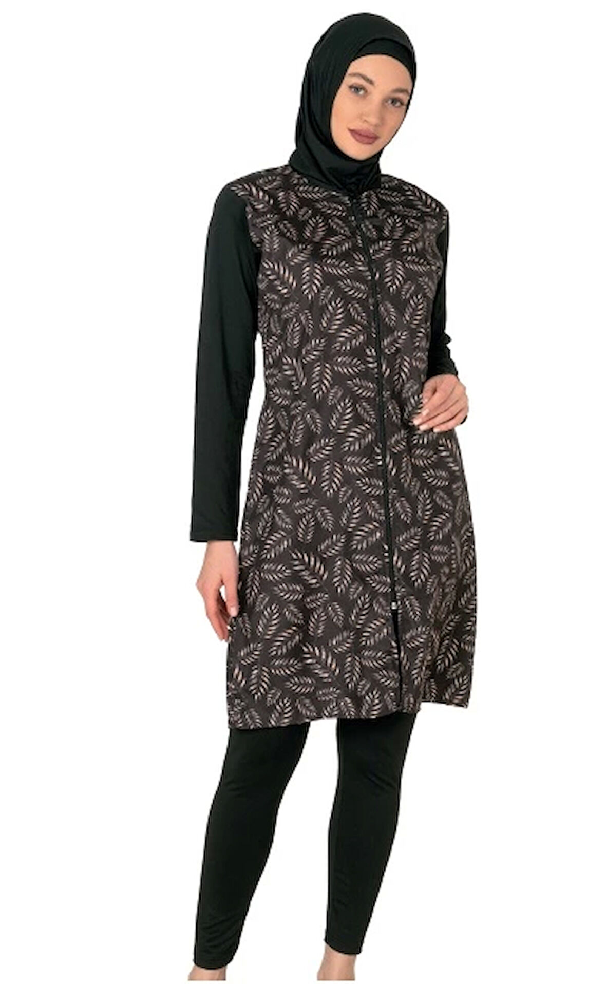 Fantasy 3439 Kadın Desenli Tesettür Mayo