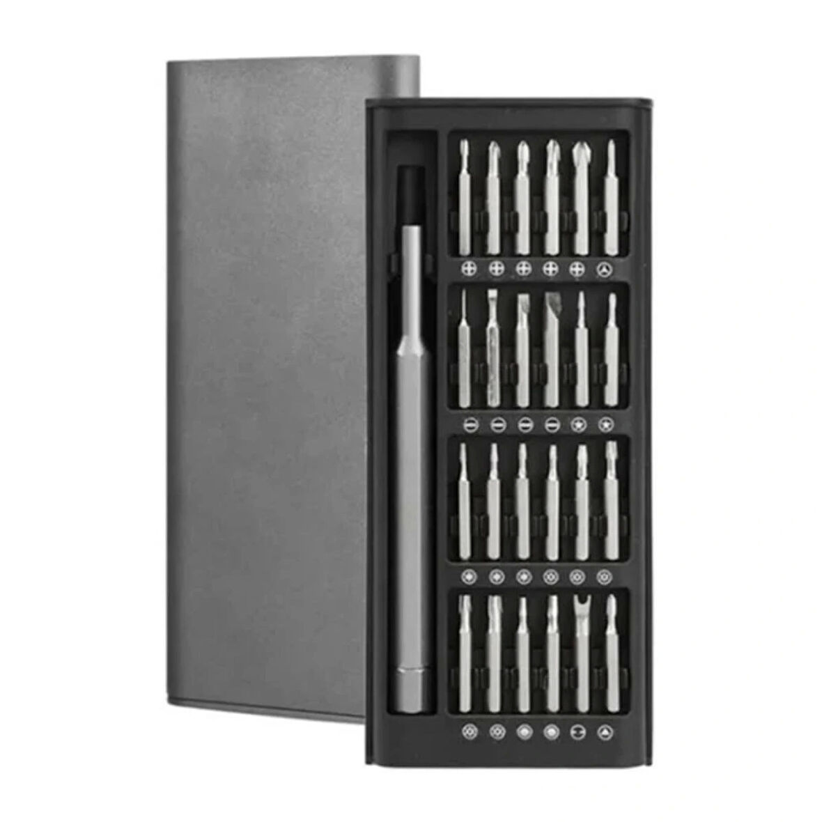 25 Parça 24 Farklı Uçlu Mıknatıslı 25 İn 1  Tornavida Seti
