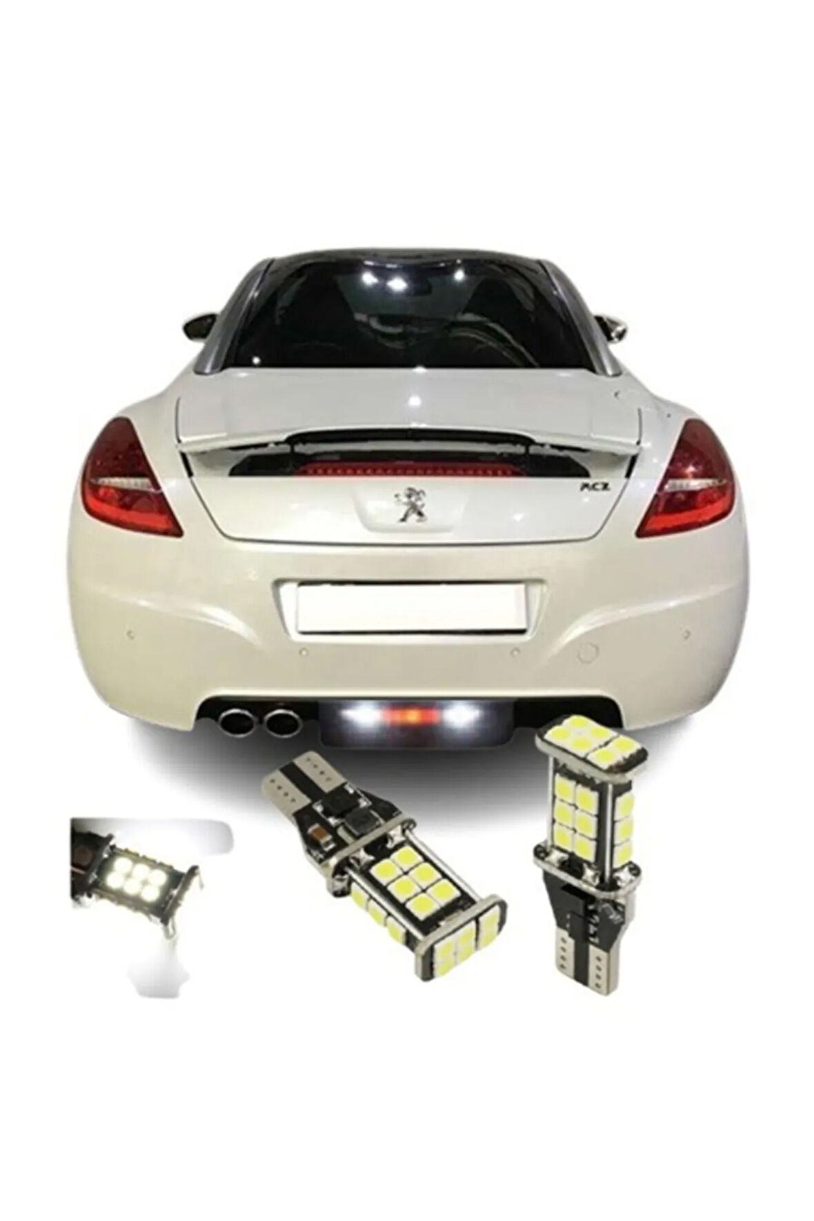 Peugeot Rcz Led Geri Vites Ampulü T15 W16w Beyaz