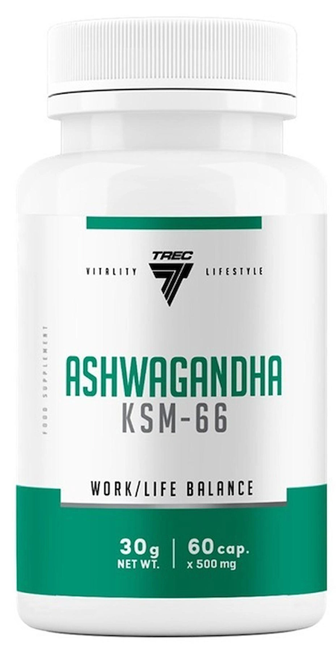 Trec ASHWAGANDHA KSM66 60 KAPSÜL - 500 Mg