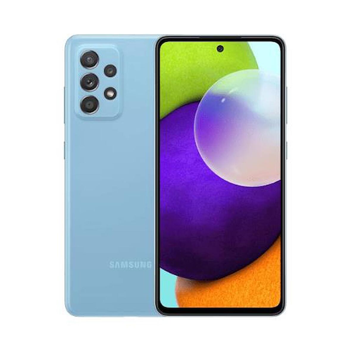 Yenilenmiş SAMSUNG GALAXY A52 128GB -A Kalite- Mavi