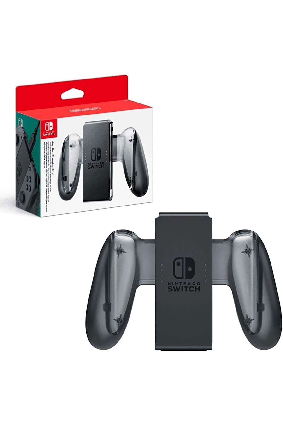 Şarjlı Joy-Con Grip Tutucu + Şarj Kablosu