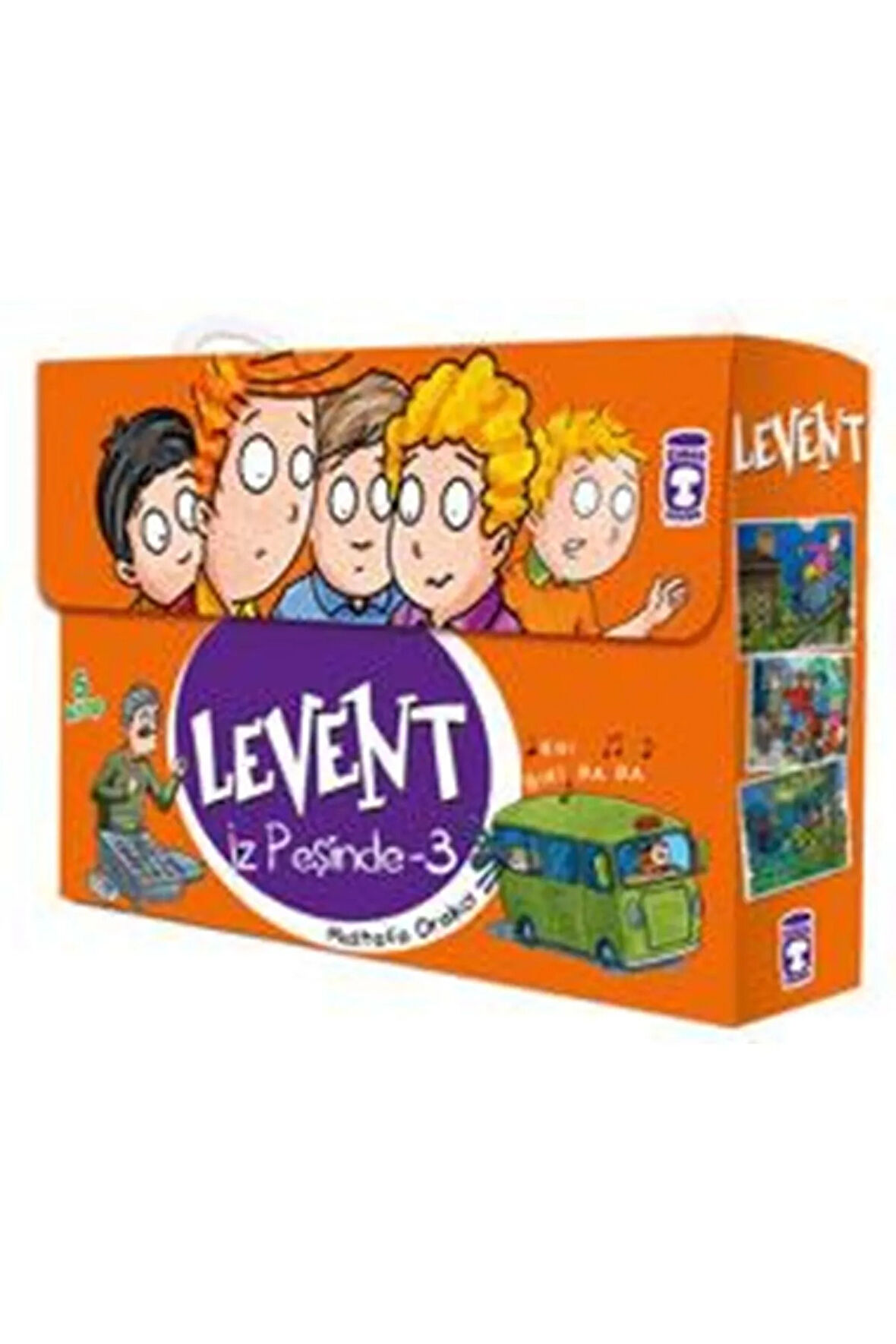 Levent Iz Peşinde 3 Set 5 Kitap Takım