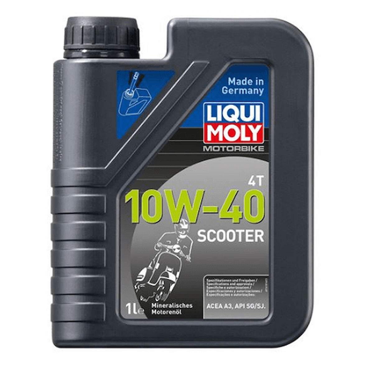 Liqui Moly 10W 40 Basic Scooter / (10W40) 4T Mineral Scooter Motosiklet Yağı 1L