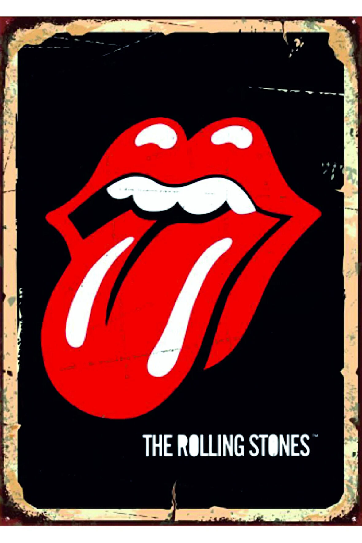 Vintage Tarz UV Baskılı MDF Dekor (20cm x 30cm)