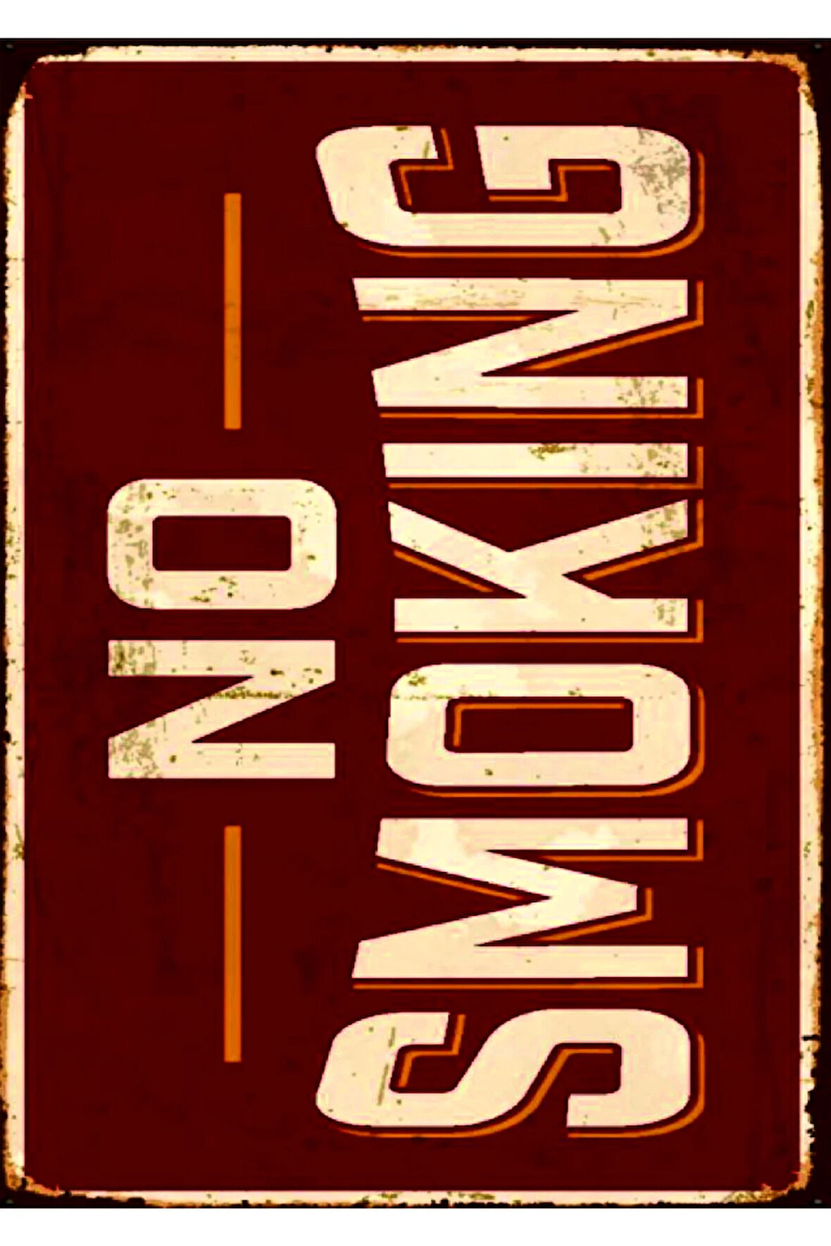 Vintage Tarz UV Baskılı MDF Dekor (20cm x 30cm)