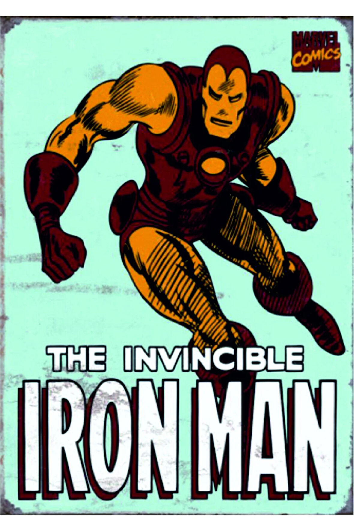 Vintage Tarz UV Baskılı MDF Dekor (20cm x 30cm)