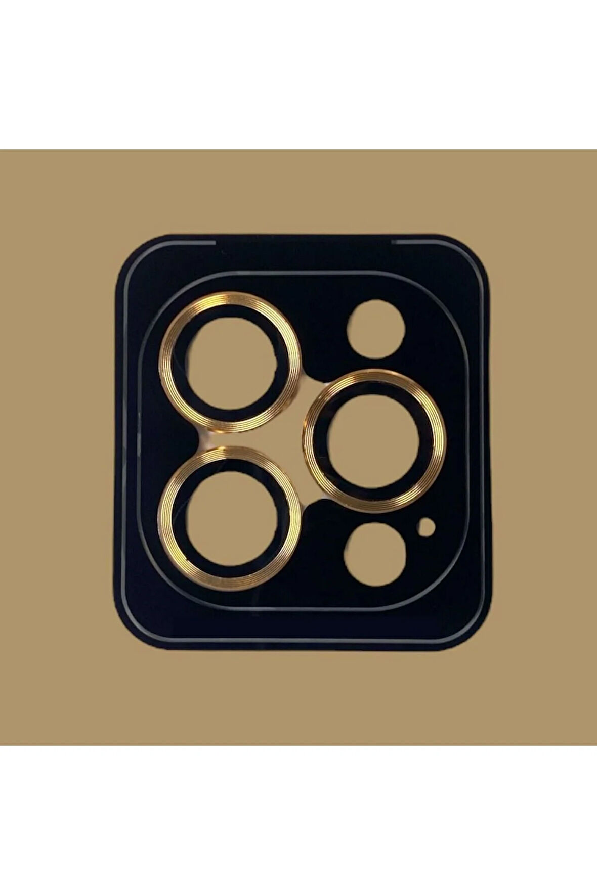 İphone 11 Pro/11 Pro Max Uyumlu Kamera Koruyucu Lens Mercek Çerçeveli 3'lü Set