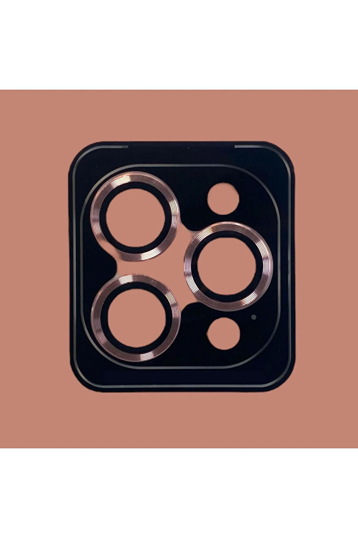 İPHONE 12 PRO MAX UYUMLU KAMERA KORUYUCU LENS MERCEK ÇERÇEVELİ 3'LÜ SET