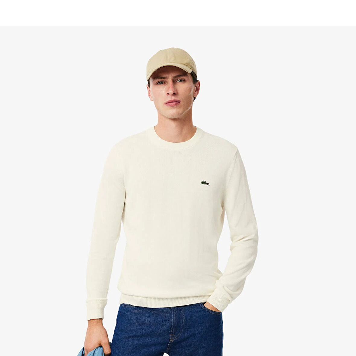 Lacoste Erkek Bisiklet Yaka Regular Fit Kazak