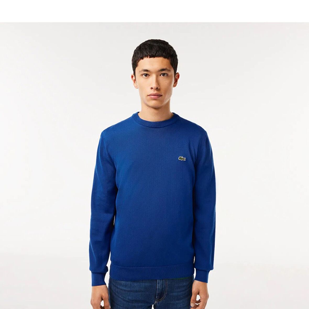 Lacoste Erkek Bisiklet Yaka Regular Fit Kazak