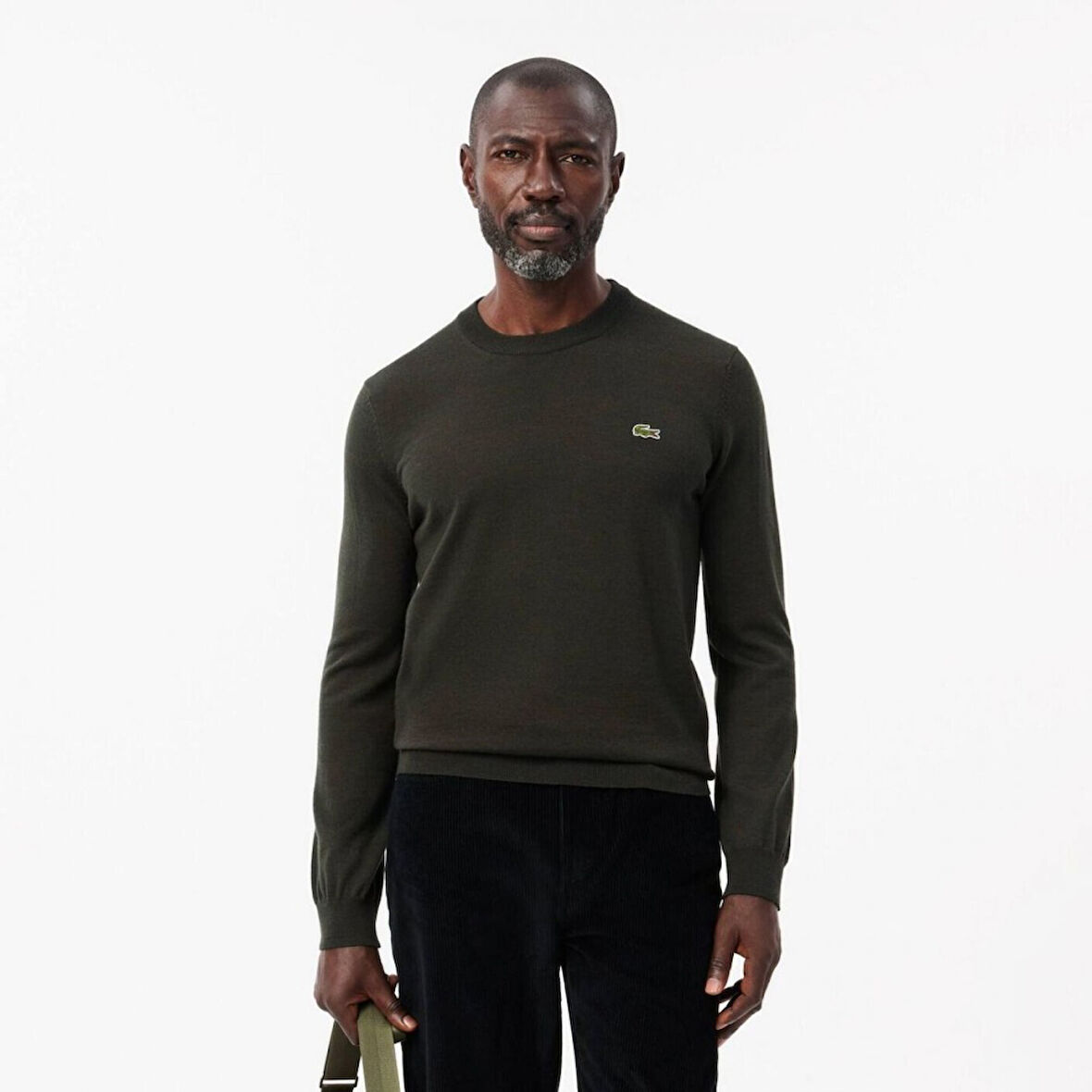 Lacoste Erkek Bisiklet Yaka Regular Fit Kazak