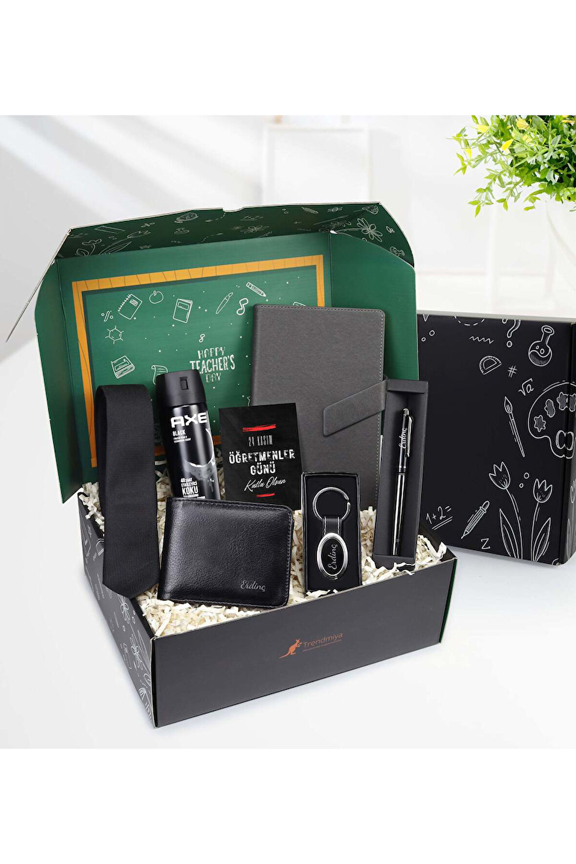Öğretmenler Gününe Özel Kutusunda Hediye Set