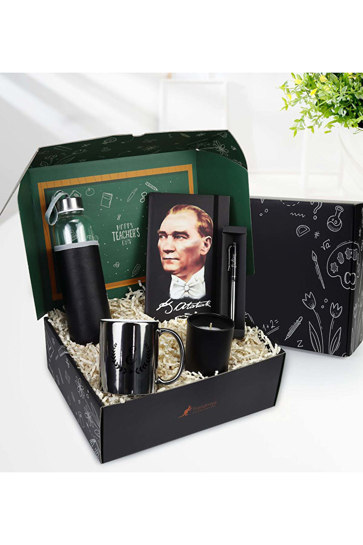 Öğretmenler Gününe Özel Kutusunda Hediye Set