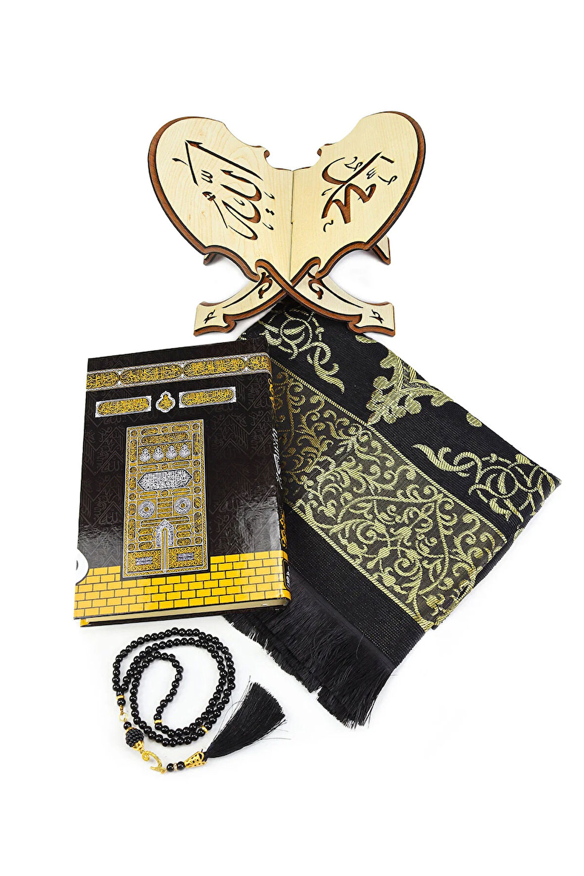 Kur'an-ı Kerim & Rahle & Seccade & Tesbih Hediye Seti