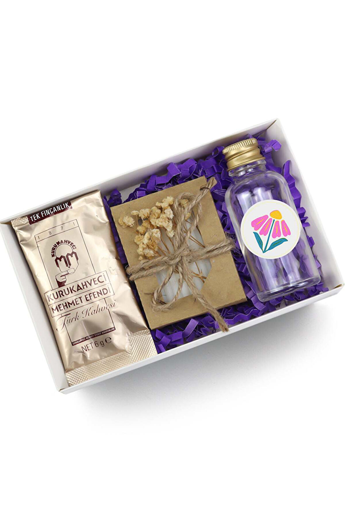 Mehmet Efendi Türk Kahvesi & Sabun & Kolonya Hediye Seti