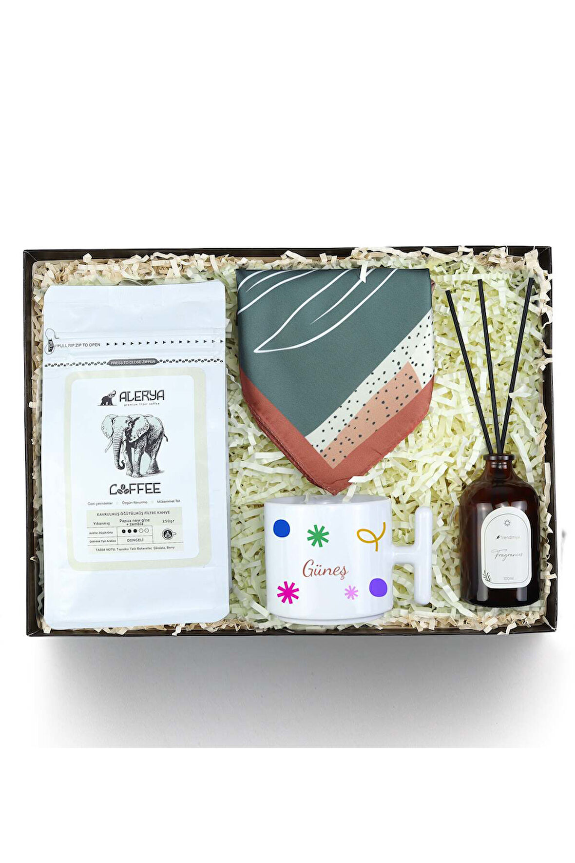 Alerya Filtre Kahveli Hediye Seti