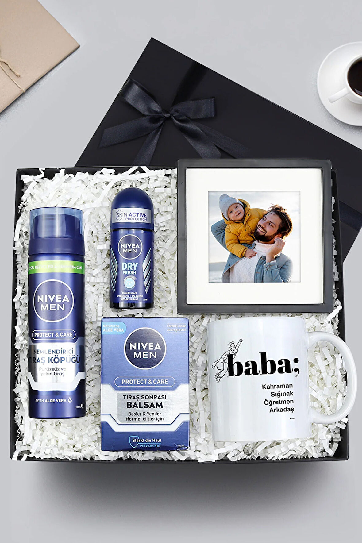 Baba Kupa & Balsam & Roll On & Tıraş Köpüğü & Paspartu Çerçeve