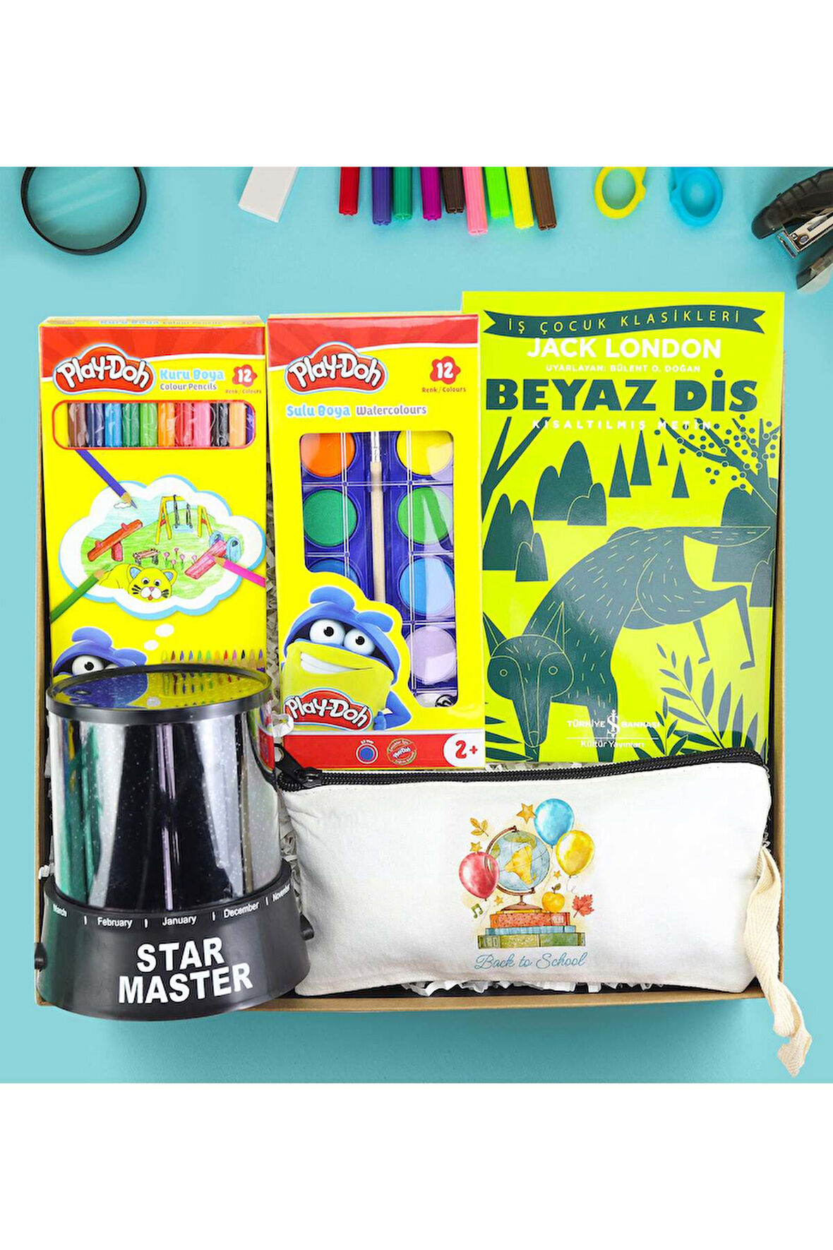 Kitaplı Okula Dönüş Hediye Seti