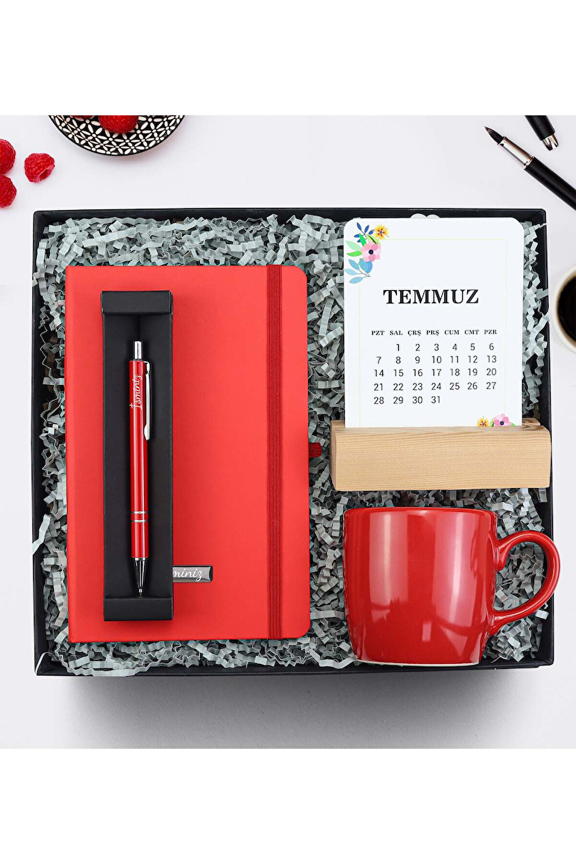 Defter & Kalem & Kupa & Takvim Hediye Seti