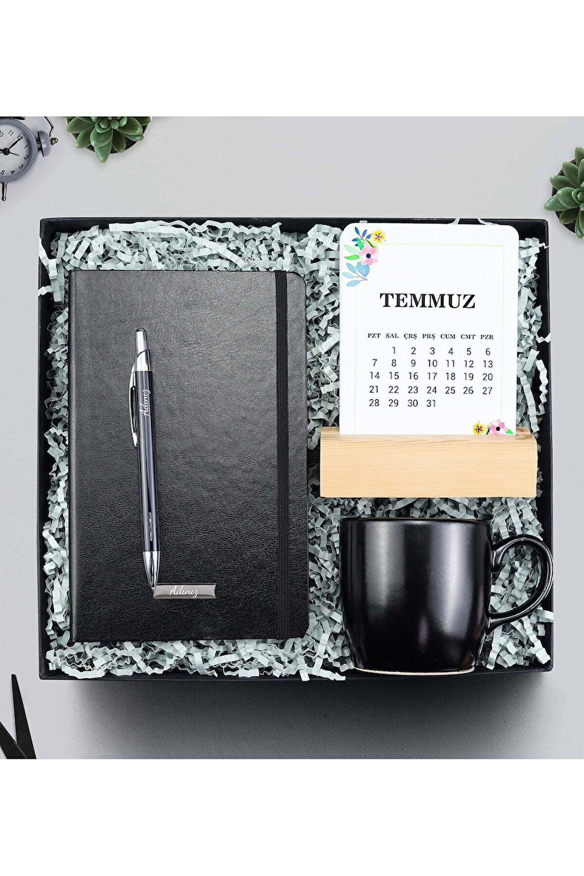Defter & Kalem & Takvim & Kupa Hediye Seti