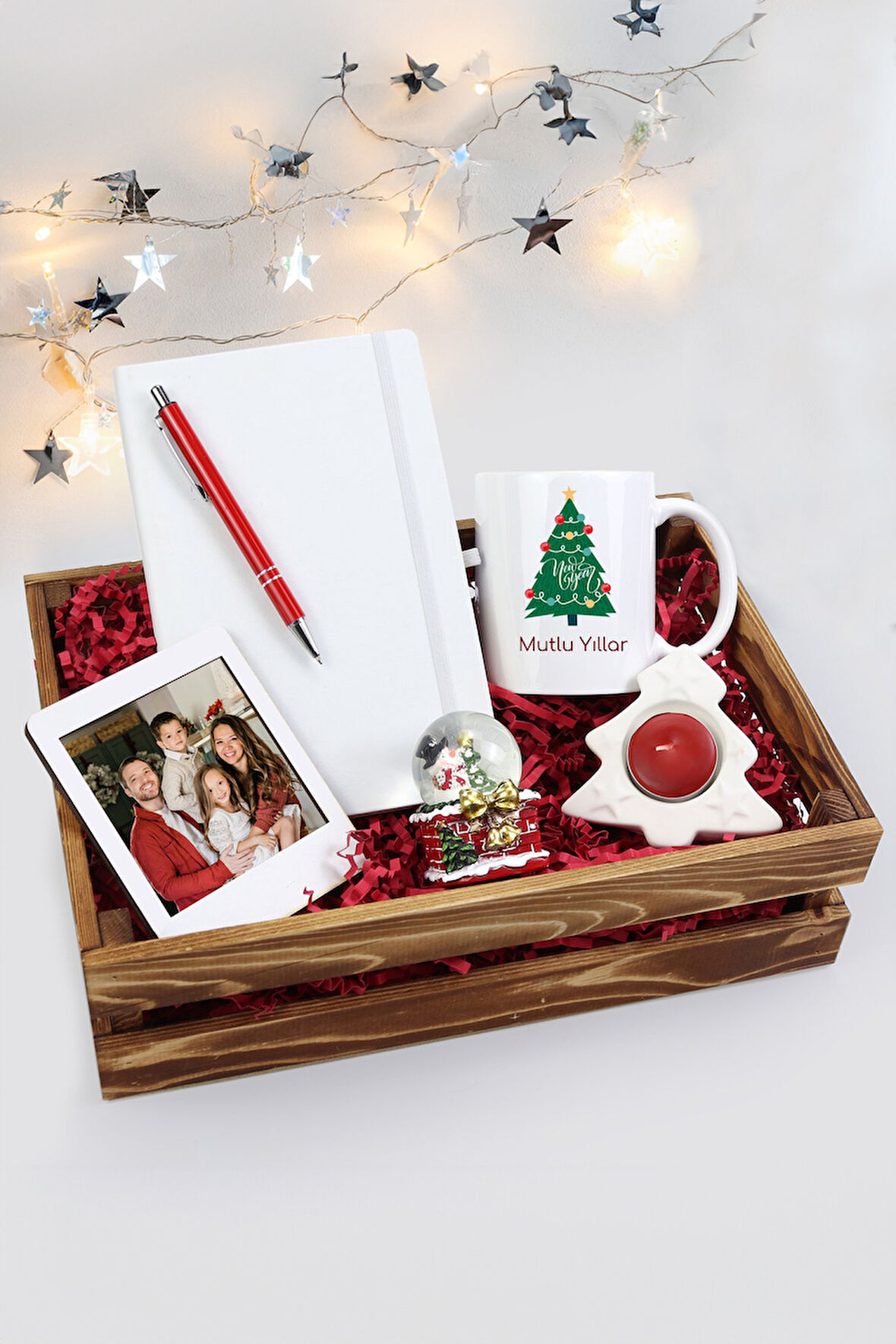 Ahşap Kasalı Hediye Seti