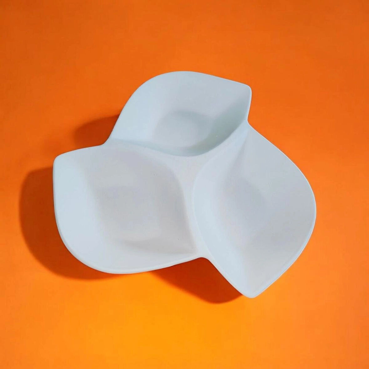 Yaprak Çerezlik 3'lü Seramik Bisküvi (YarıMamul) 2'li