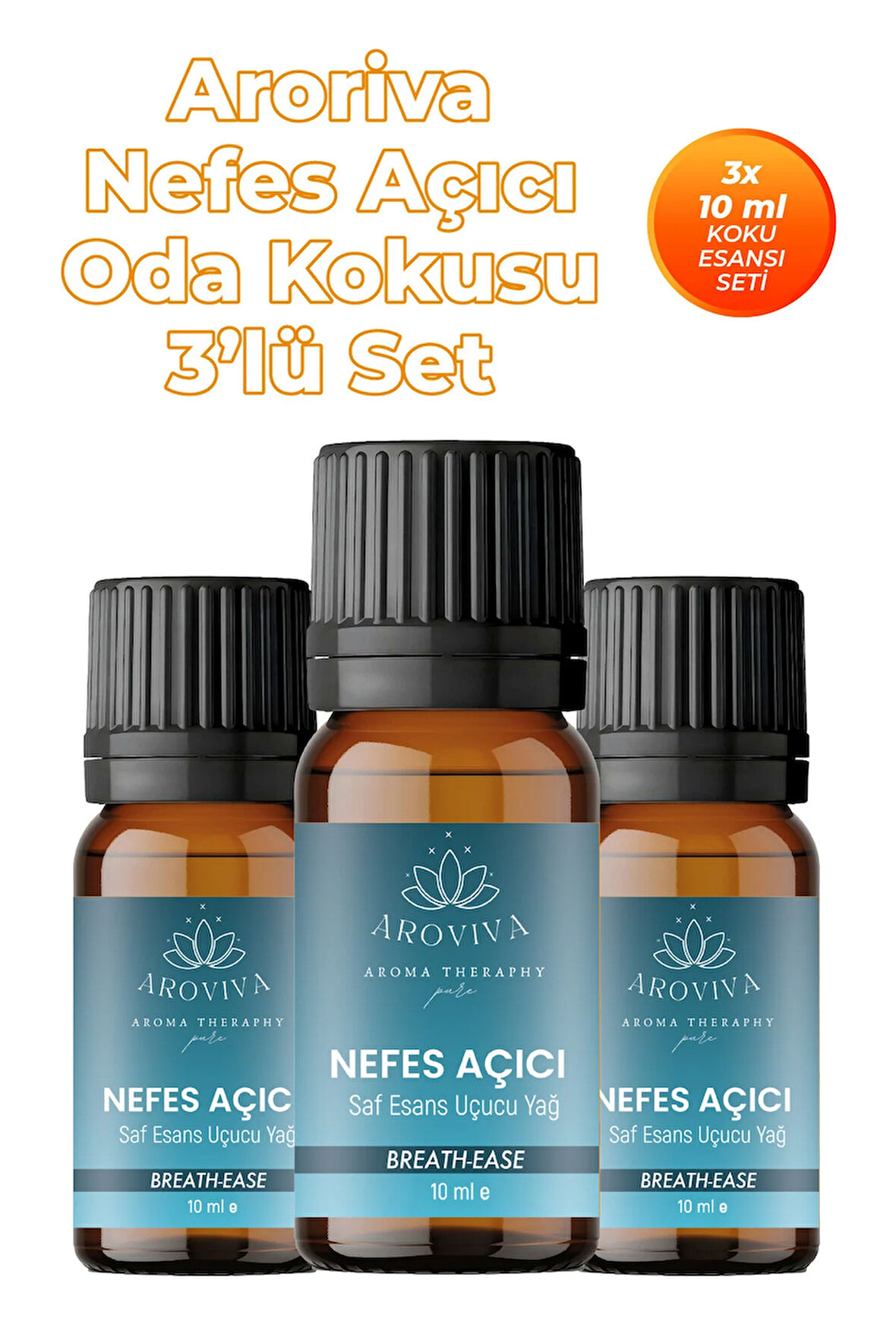 Nefes Açıcı Nane Oda Kokusu 3'Lü Set – Doğal Esansiyel Uçucu Yağ, Difüzör Esansı, Buhurdanlık Yağı Oda Kokusu 3'Lü Set – Doğal Esansiyel Uçucu Yağ, Difüzör Esansı, Buhurdanlık Yağı