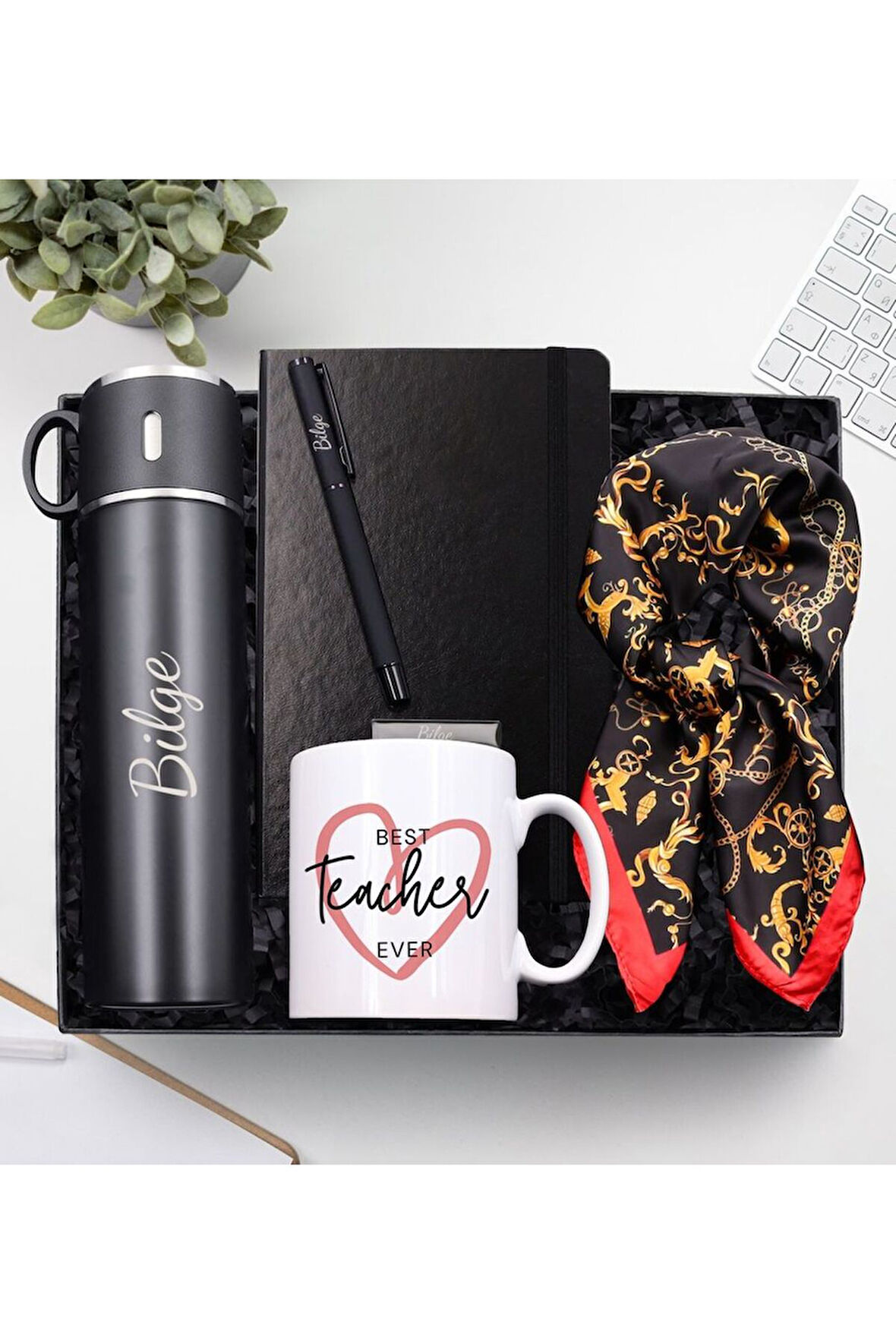 Öğretmenler Gününe Özel Kutusunda Hediye Set