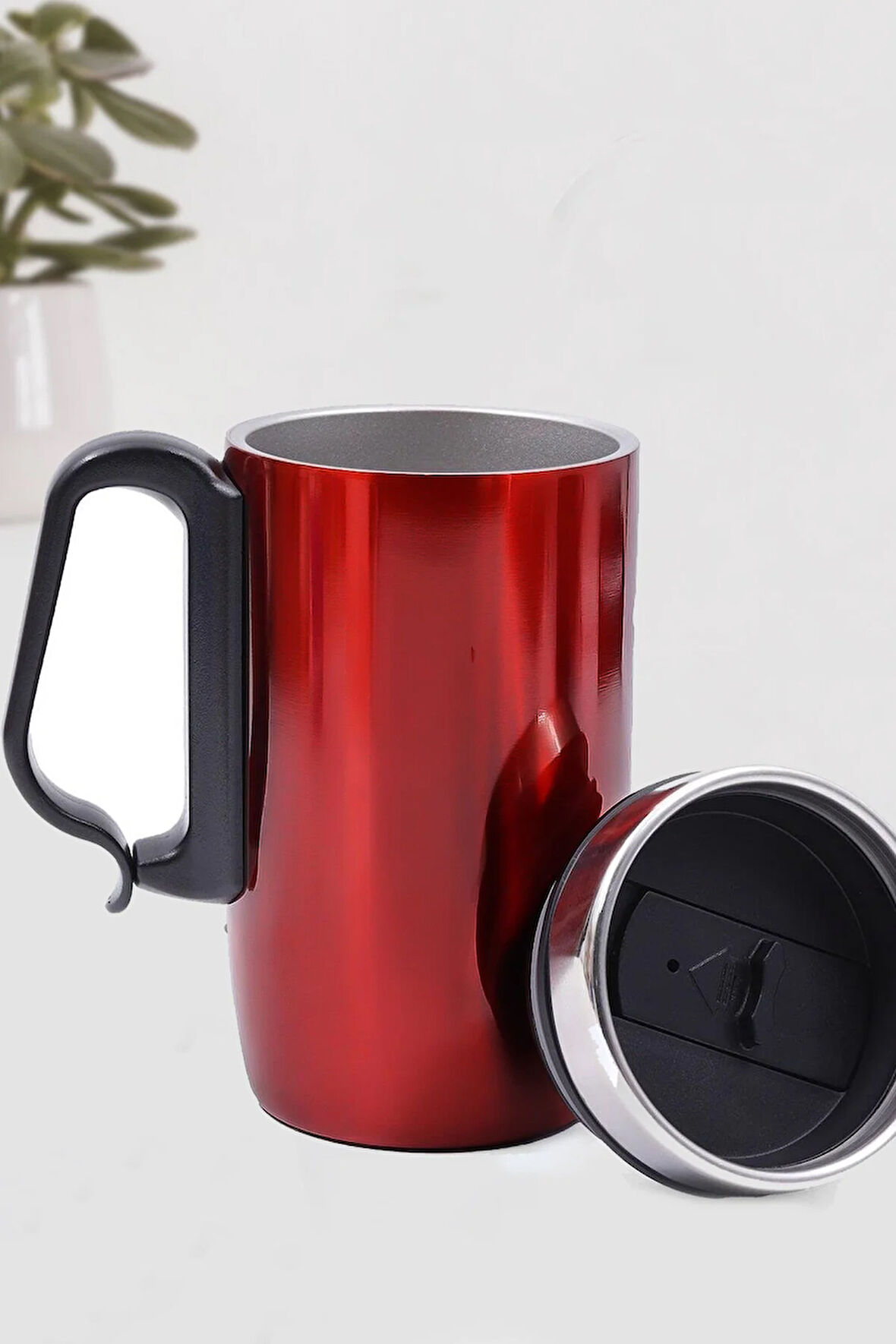 280 ML Kulplu Çelik Bardak Termos