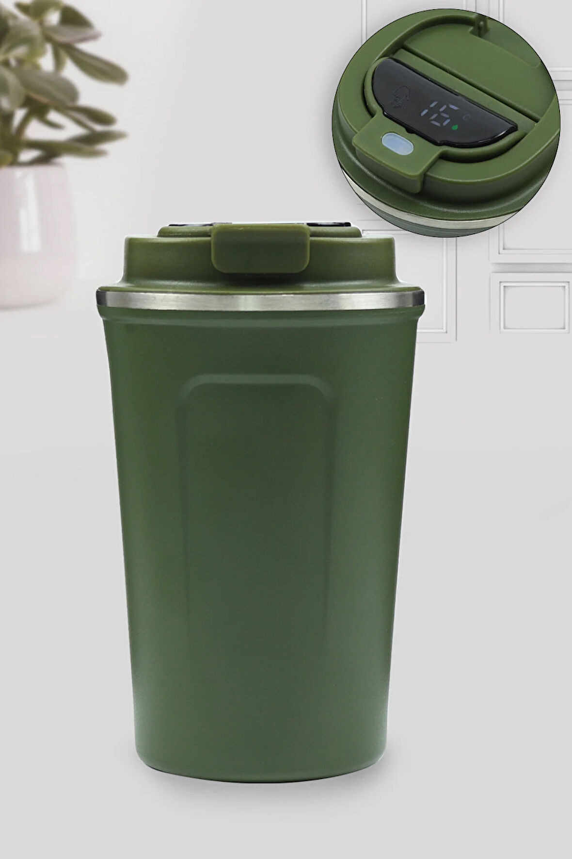 380 Ml Kaydırmaz Dereceli Termos