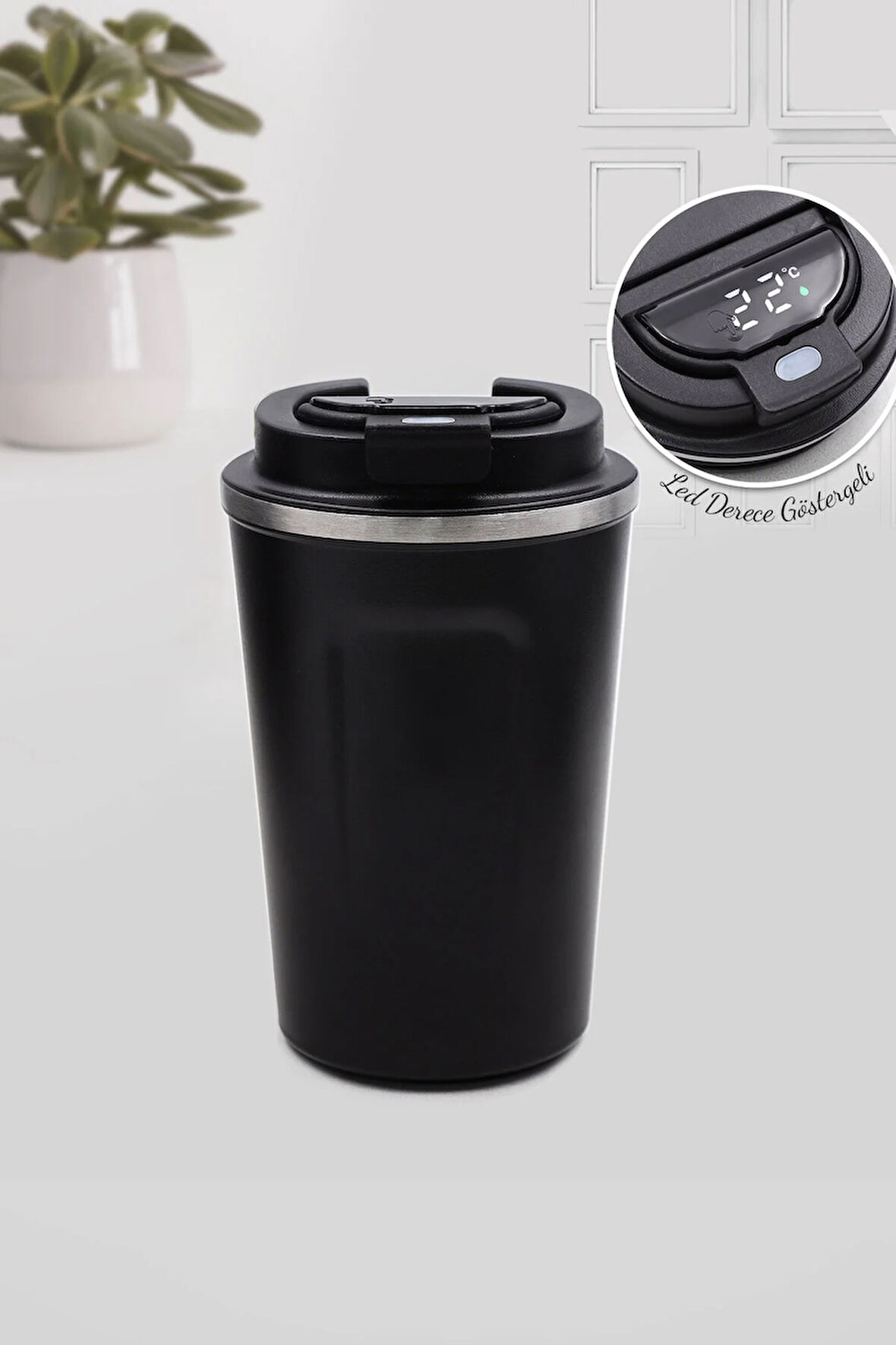 380 Ml Kaydırmaz Dereceli Termos