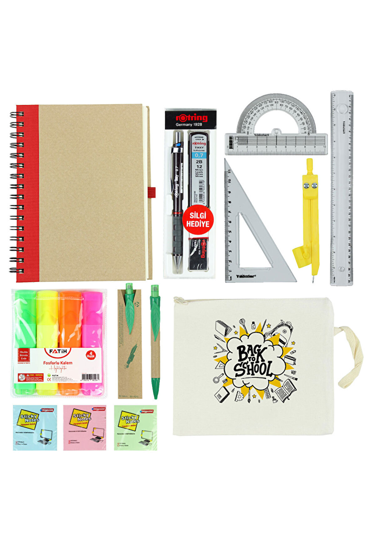 Çantalı Okula Dönüş Seti