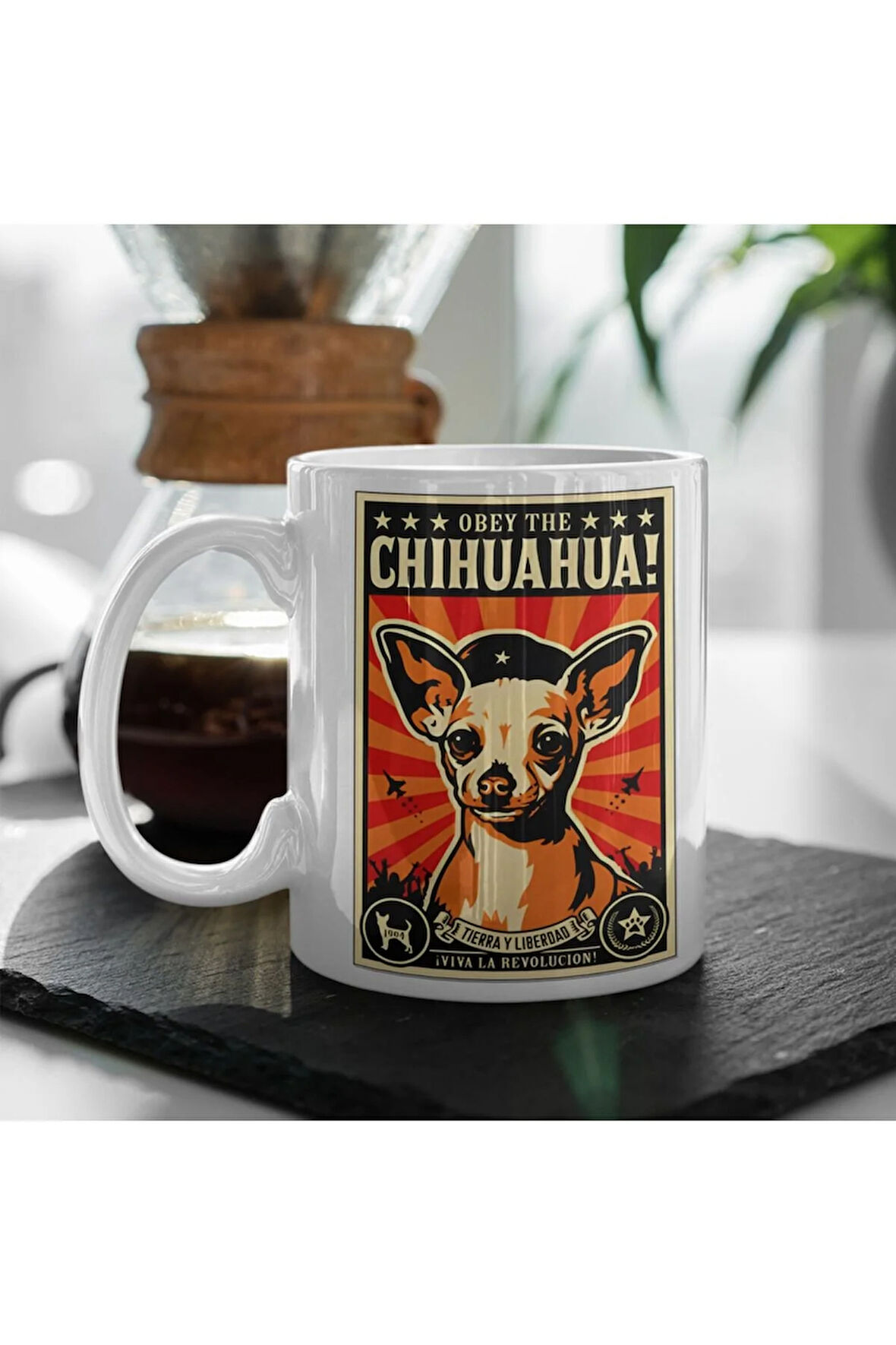 Chihuahua - Şivava Kupa - Kaliteli Kupa Baskı - Köpekli Kupa