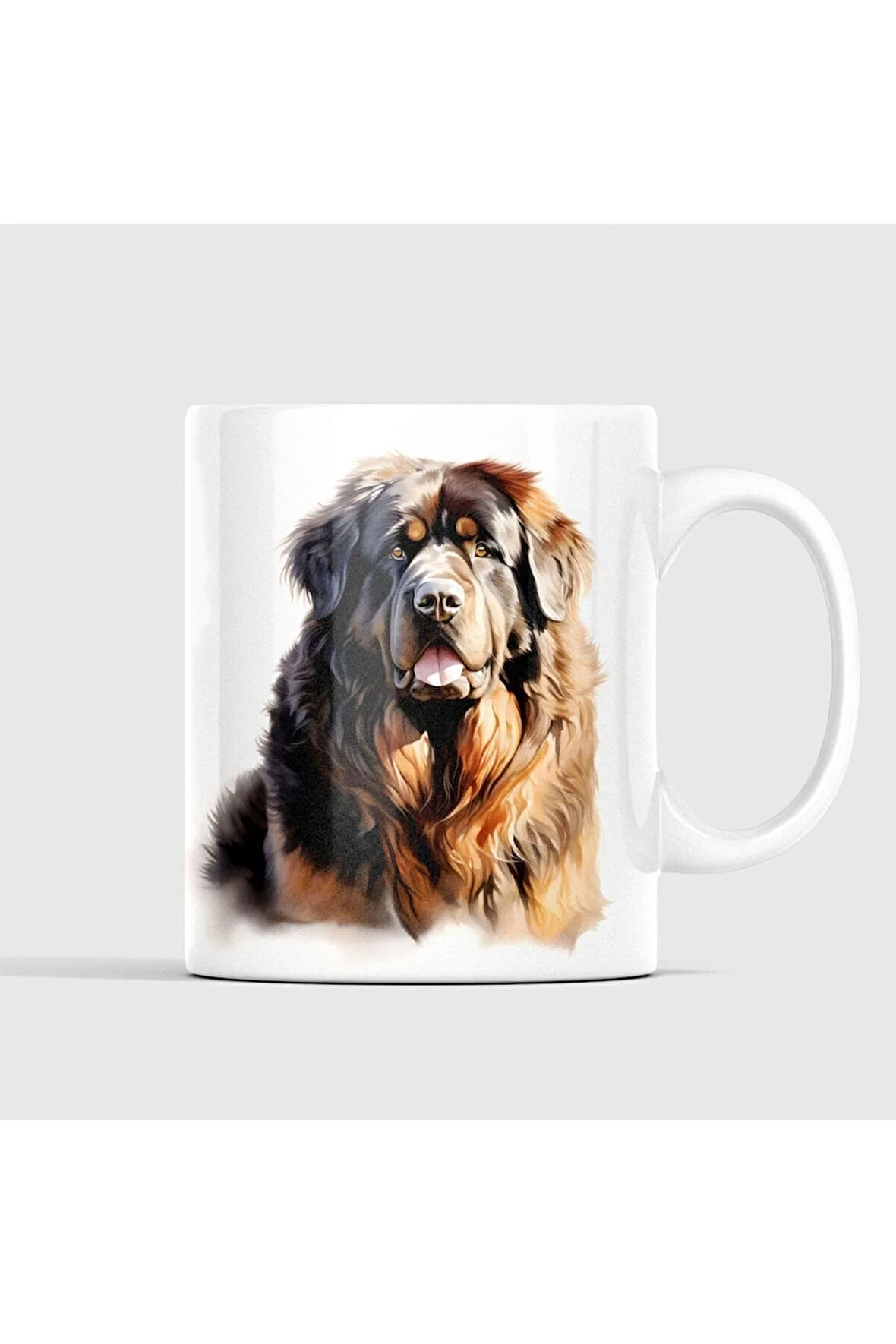 Tibet Mastiff Köpekli Kupa