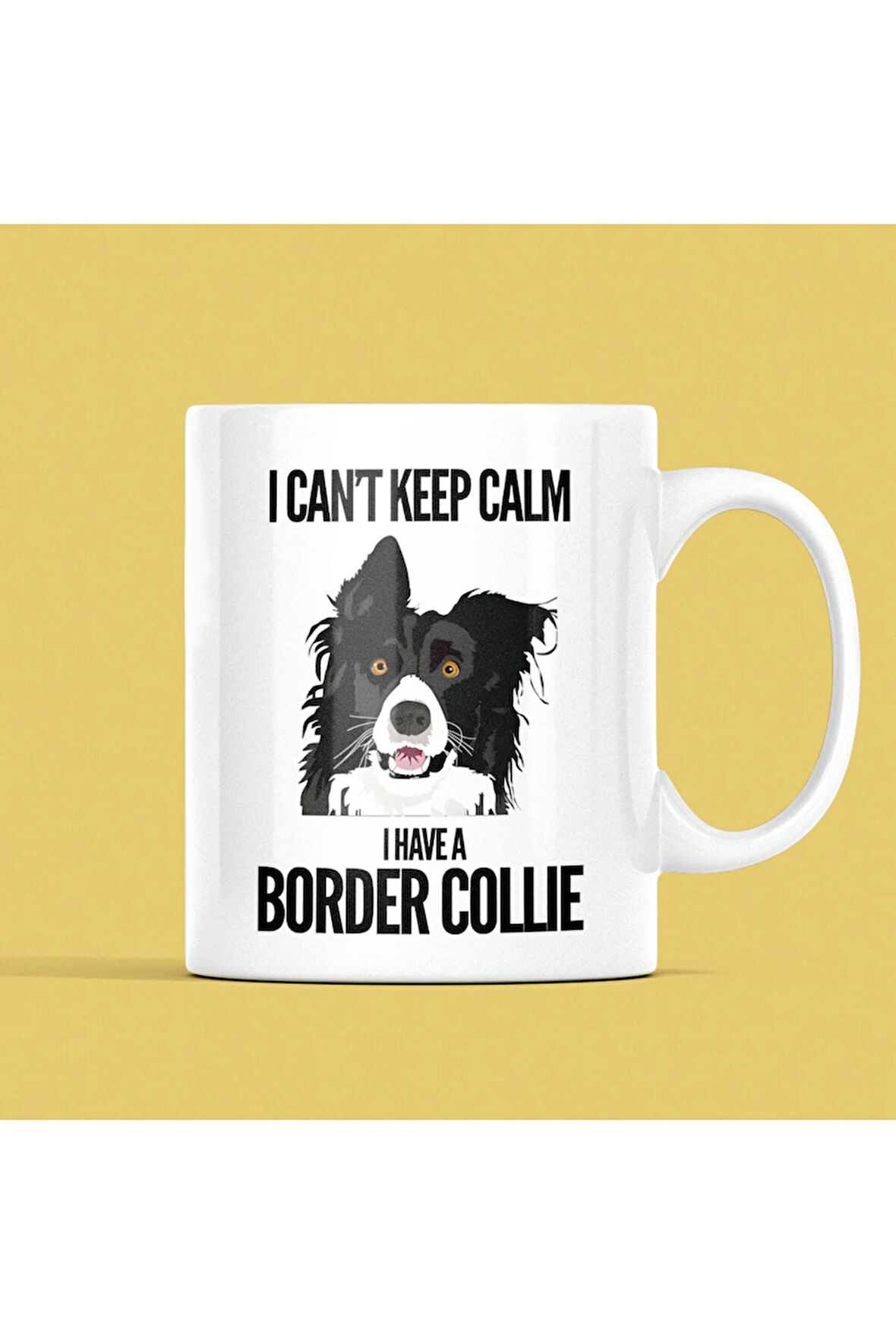 Border Collie Köpekli Kupa