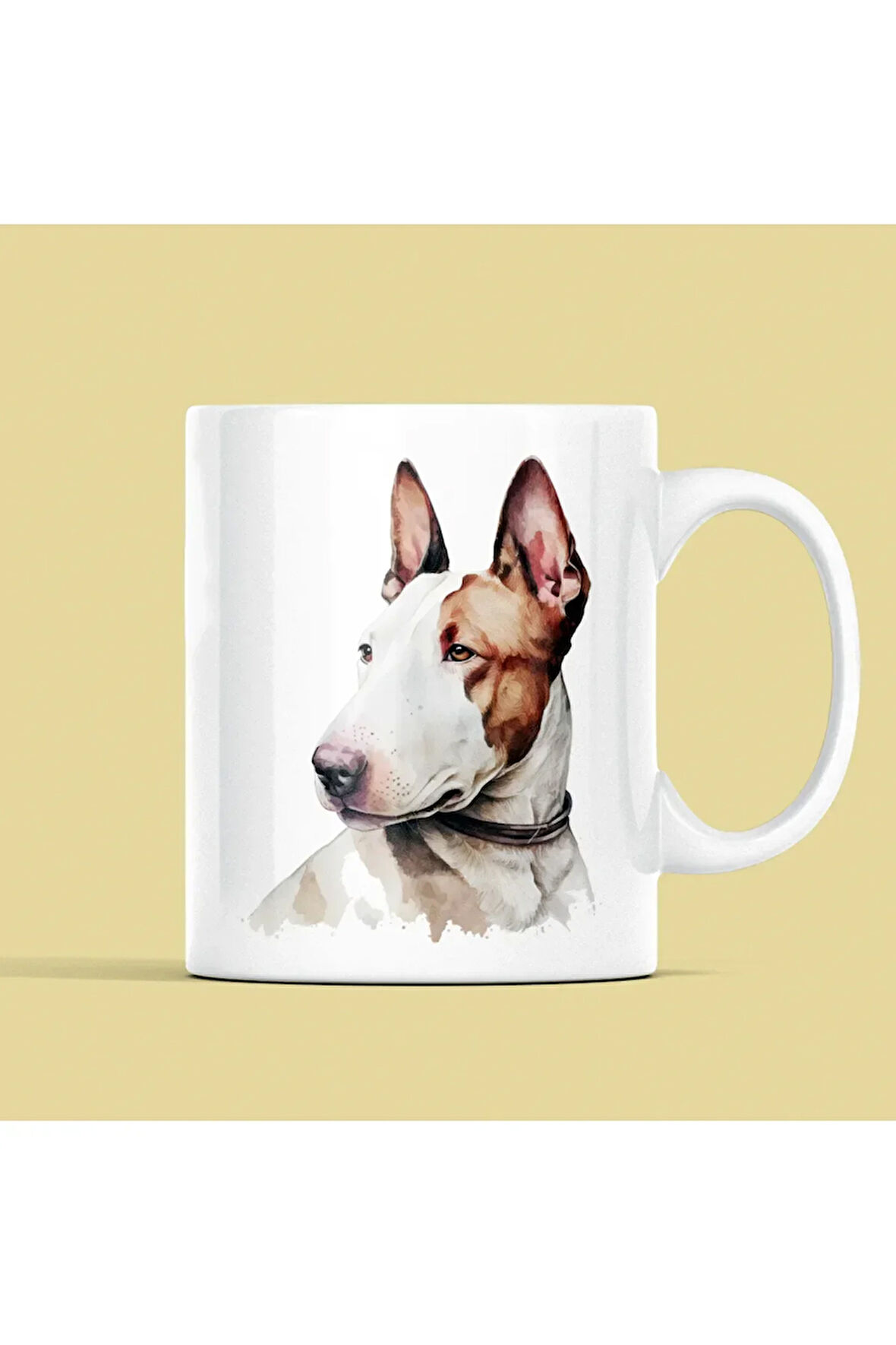 Bull Terrier Köpekli Kupa
