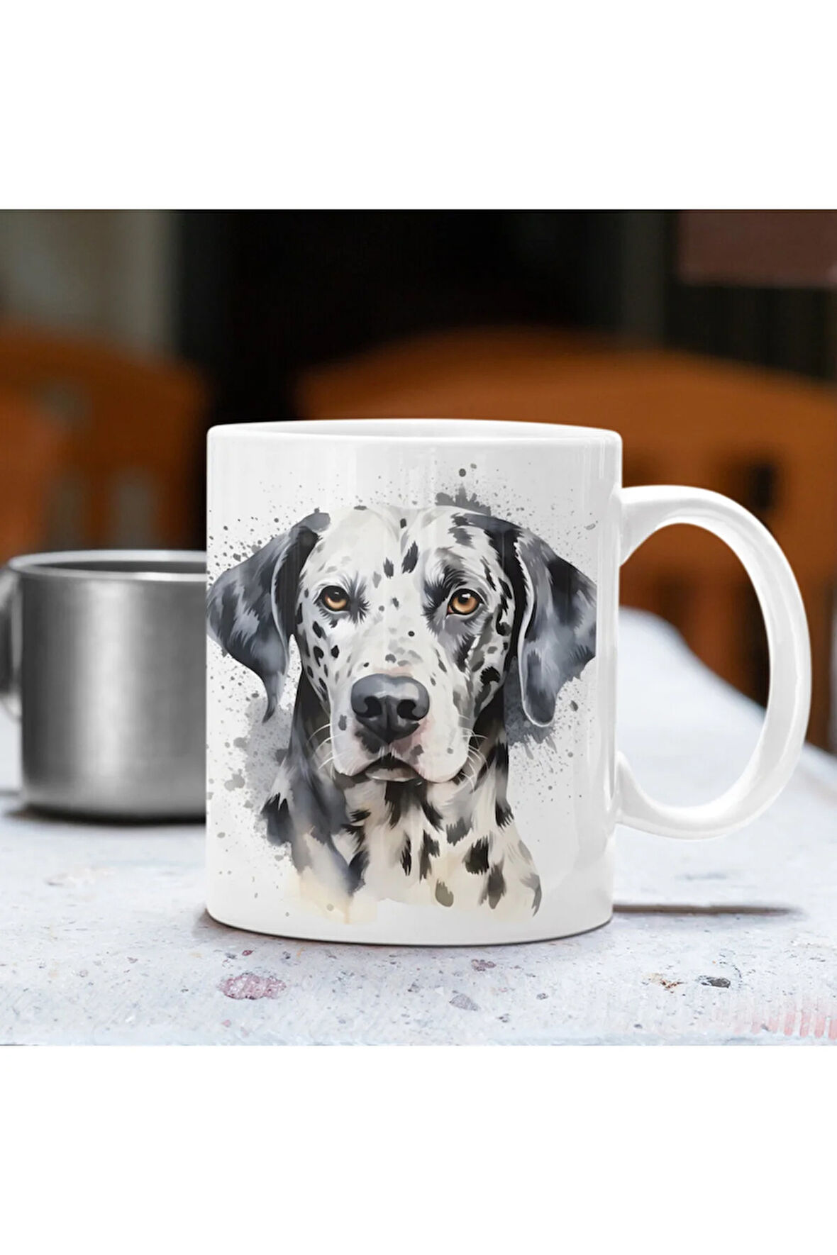 (İSİM YAZDIR) Pointer Kahve Kupası, Köpekli Kupa