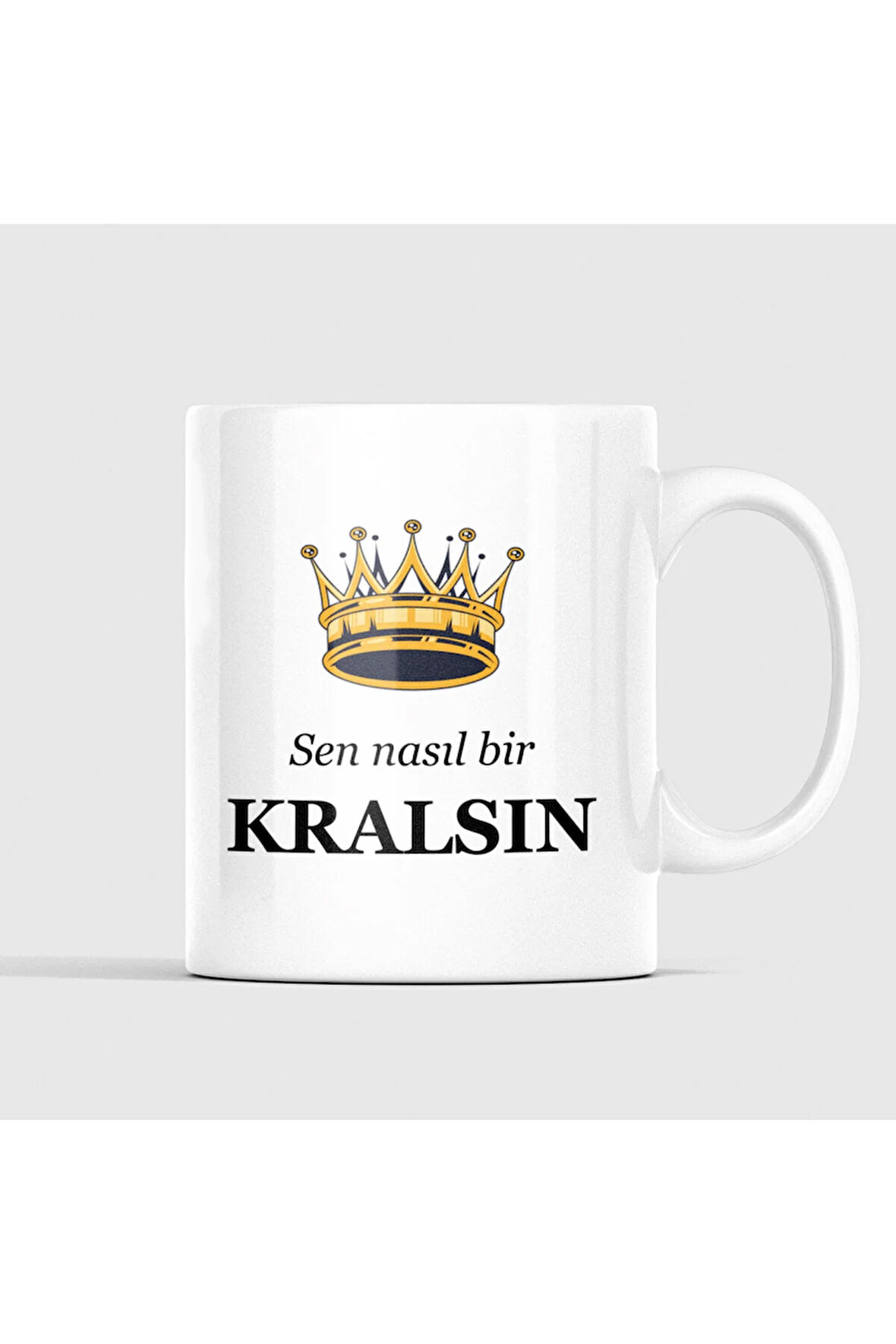 Krallara Layık, Taçlı Kral Kupası, Eğlenceli Kahve Kupası