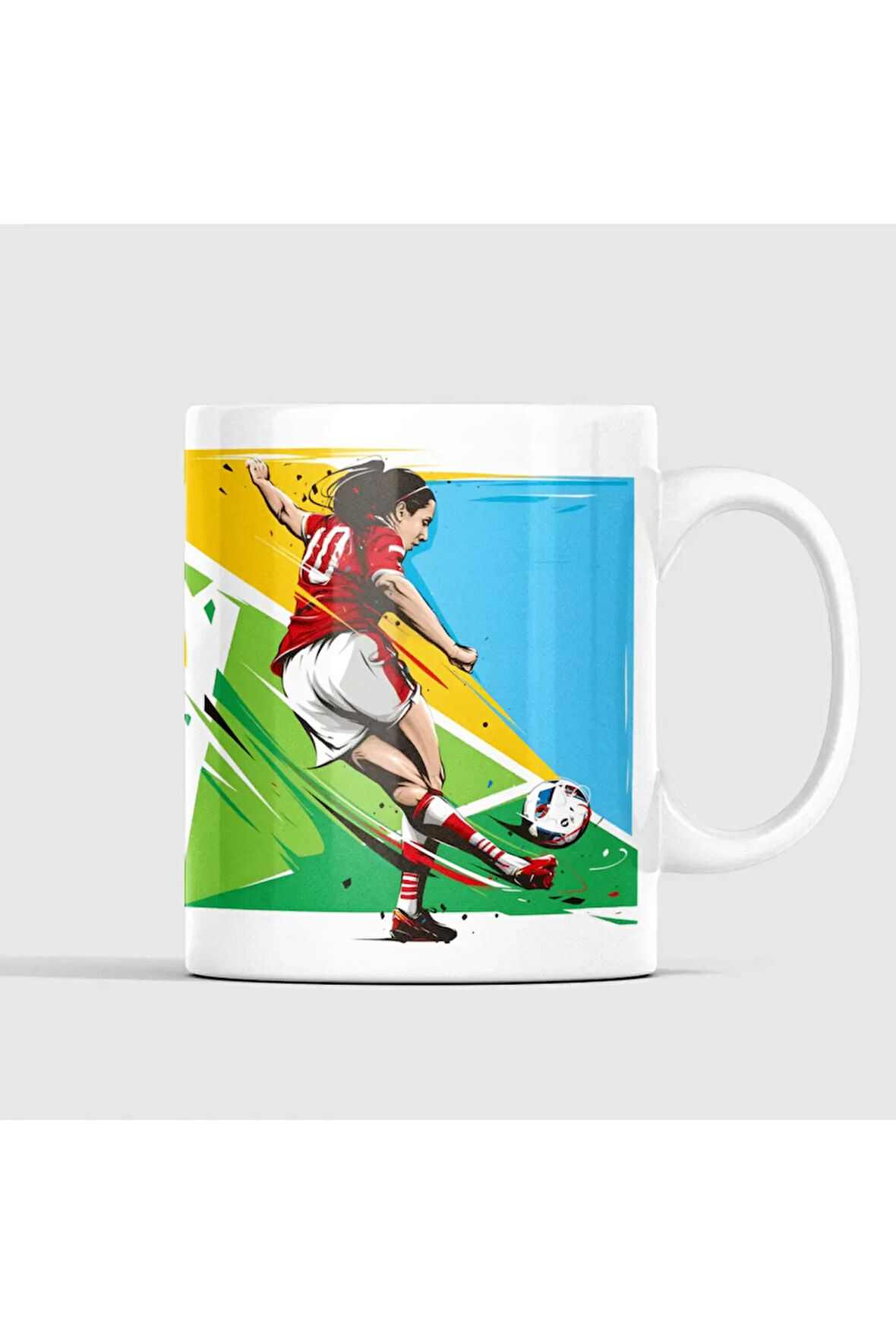 Kadın Futbolu, Kadın Futbolcu, Futbol Malzemeleri, Kahve Kupası (İsim Yazdır)