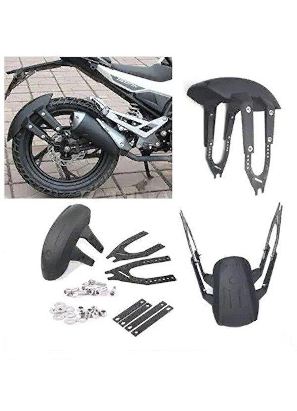 Motosiklet Arka Çamurluk Sıyırıcı, R25, Mt25, Cbr 250