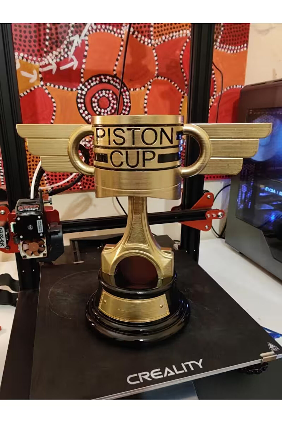 Piston Cup Piston Kupası Cars Arabalar 25 CM BOY