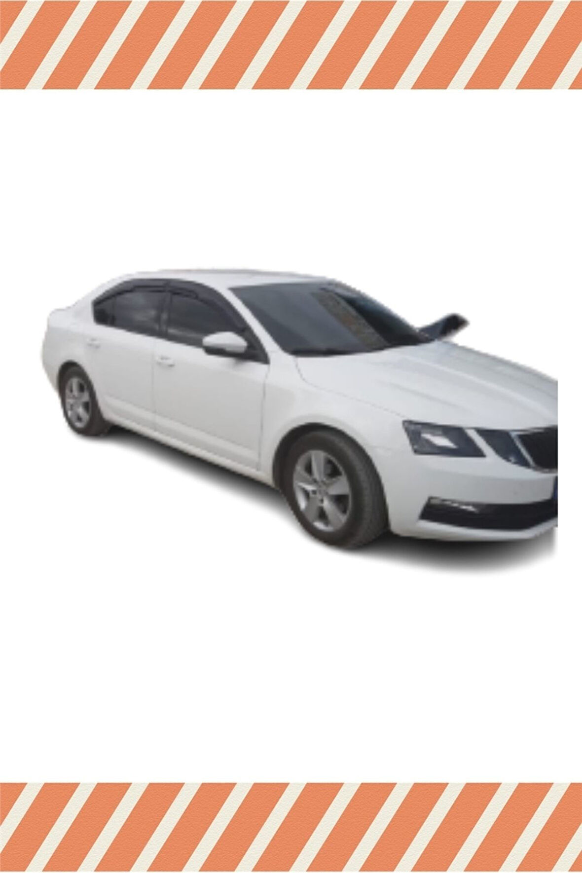 Skoda Octavia Sedan 2013 Ve Sonrası 4'lü Mügen Tip Cam Rüzgarlığı