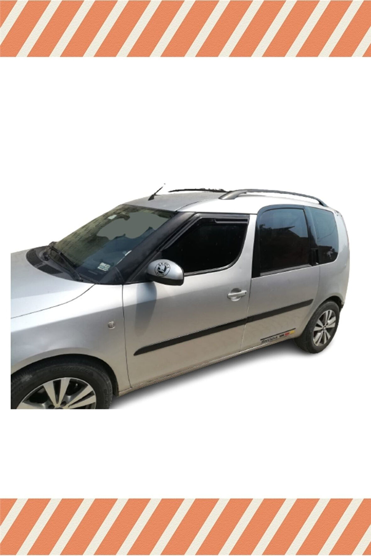 Skoda Roomster Tüm 2'li Mügen Tip Cam Rüzgarlığı