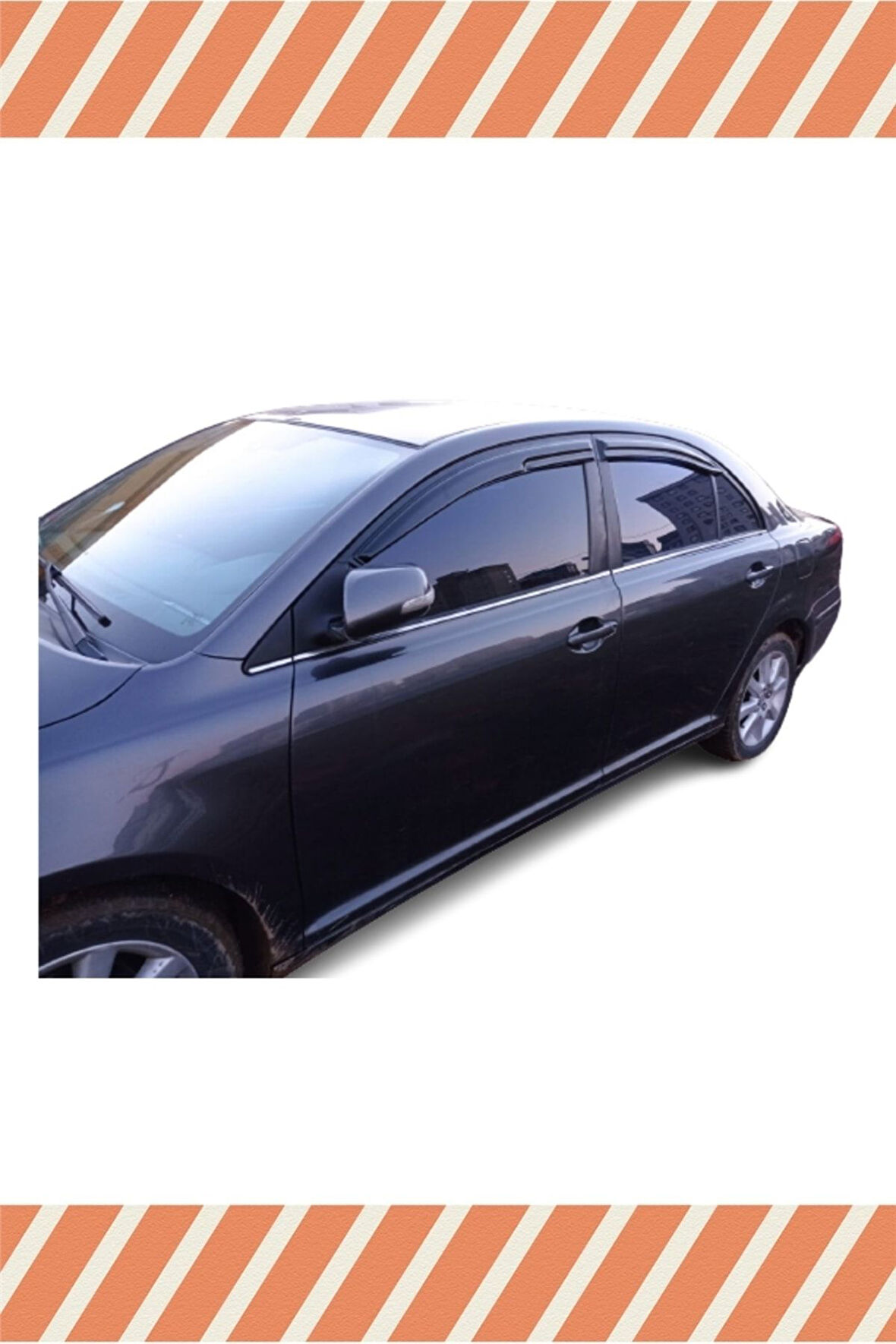 Toyota Avensis 2003-2009 4'lü Mügen Tip Cam Rüzgarlığı